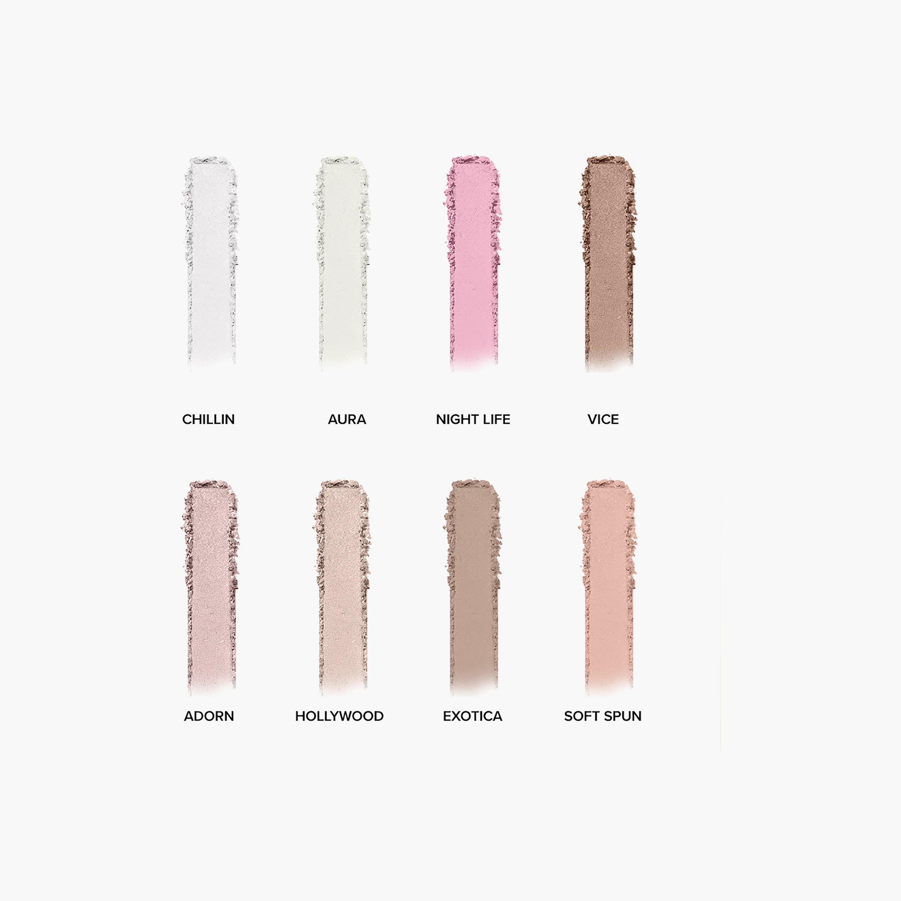 لوحة إضاءة الوجه الأساسية من فوريفر 52 باكستيج، 8 ألوان، 48 غرام-beautyandpersonalcare-makeup-face-highlighters-image-2
