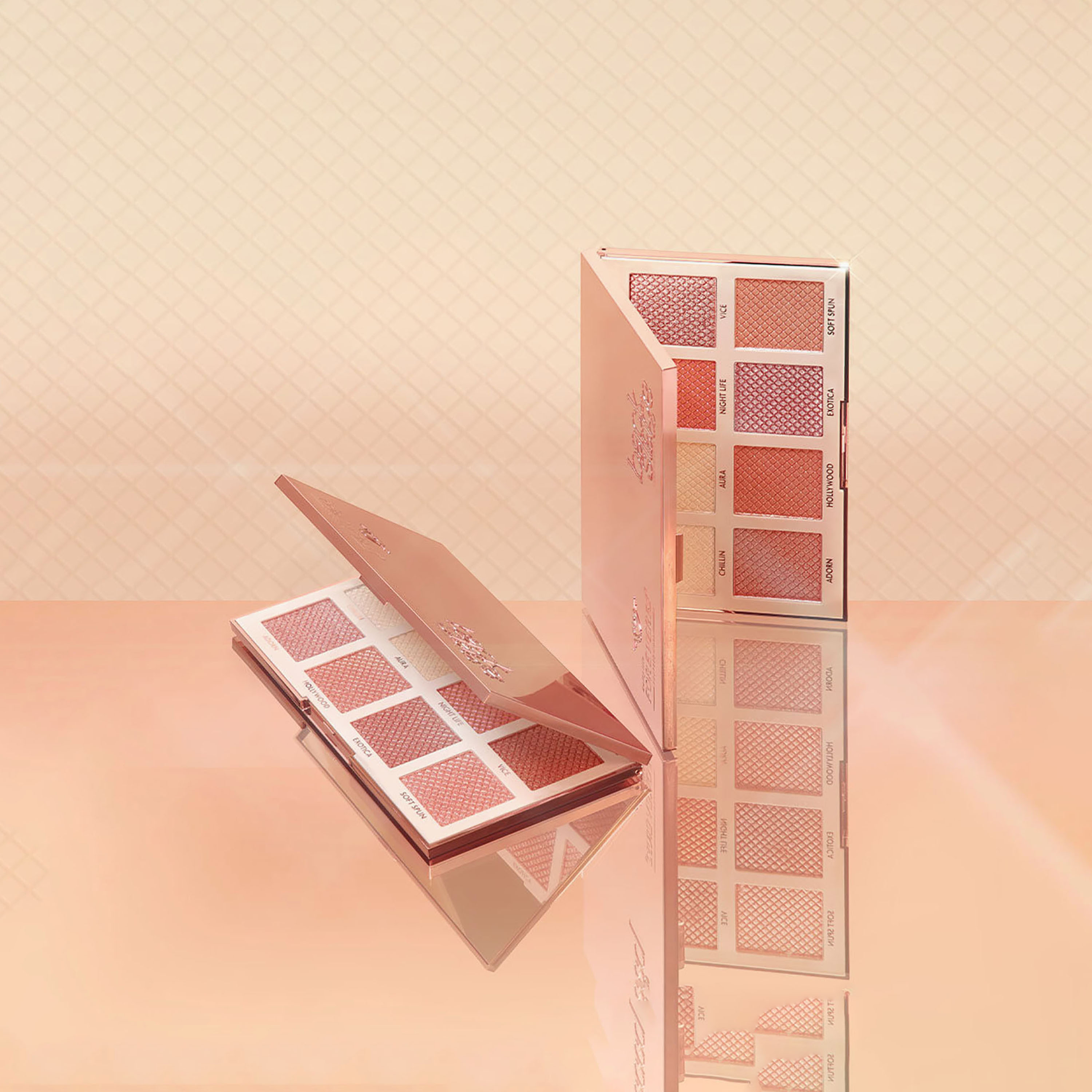 لوحة إضاءة الوجه الأساسية من فوريفر 52 باكستيج، 8 ألوان، 48 غرام-beautyandpersonalcare-makeup-face-highlighters-image-6
