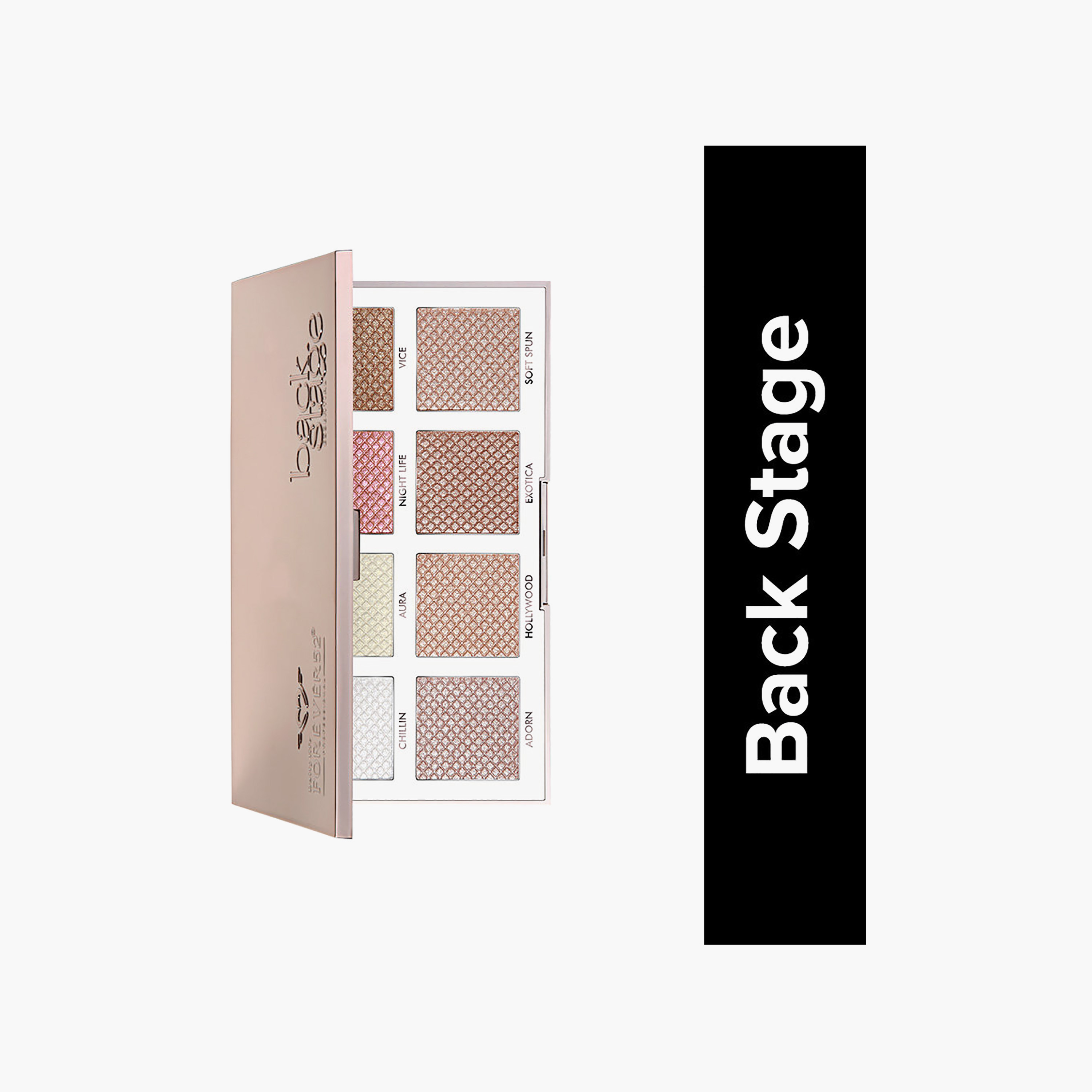 لوحة إضاءة الوجه الأساسية من فوريفر 52 باكستيج، 8 ألوان، 48 غرام-beautyandpersonalcare-makeup-face-highlighters-image-7
