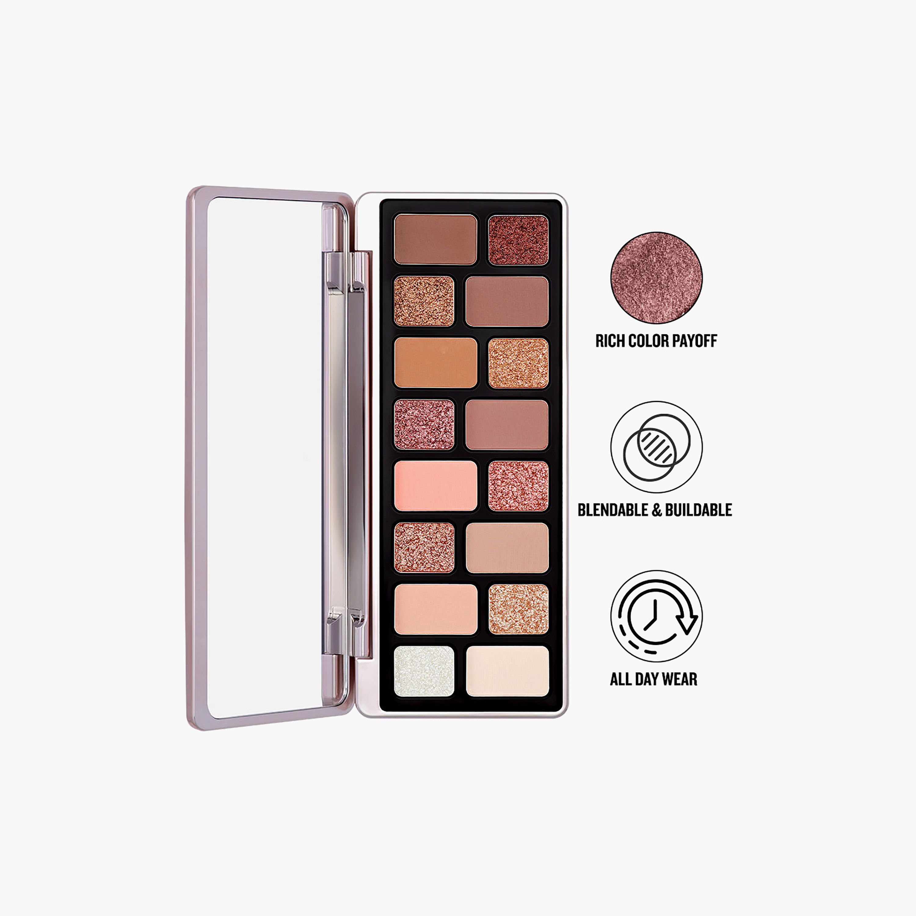 Daily Life Forever 52 Essential 16 Color Eyeshadow Palette 19gm-beautyandpersonalcare-makeup-eyes-eyeshadows-image-2