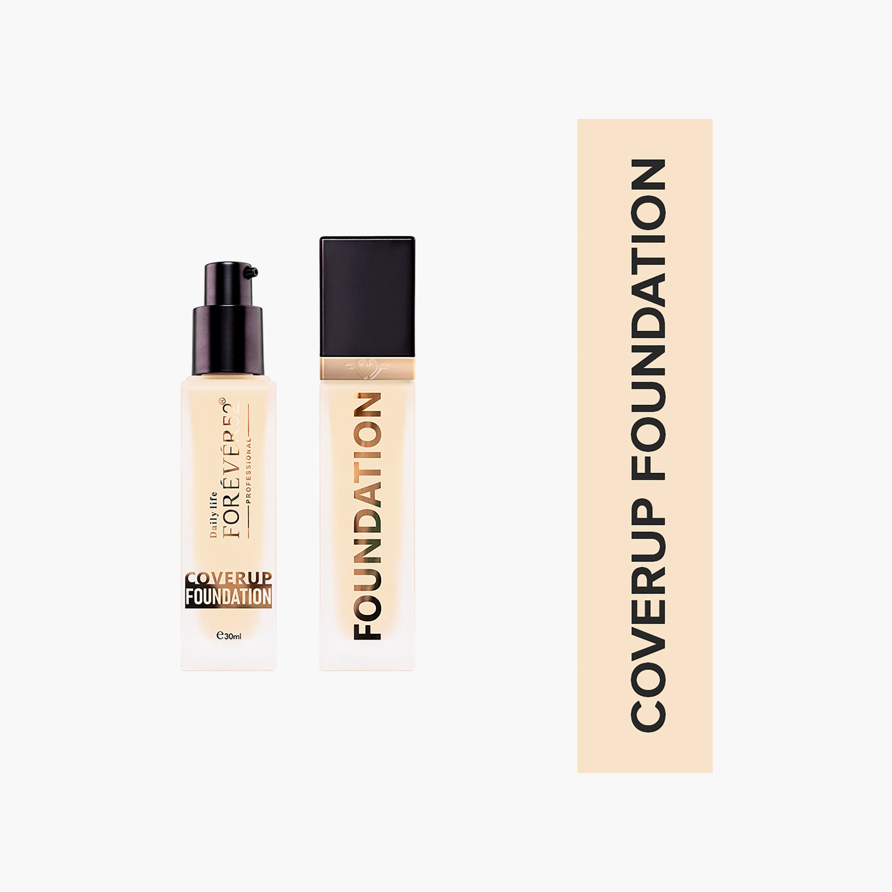 كريم أساس فوريفر 52 لتغطية الوجه، للاستخدام اليومي، 30 مل-beautyandpersonalcare-makeup-eyes-eyebrows-image-3