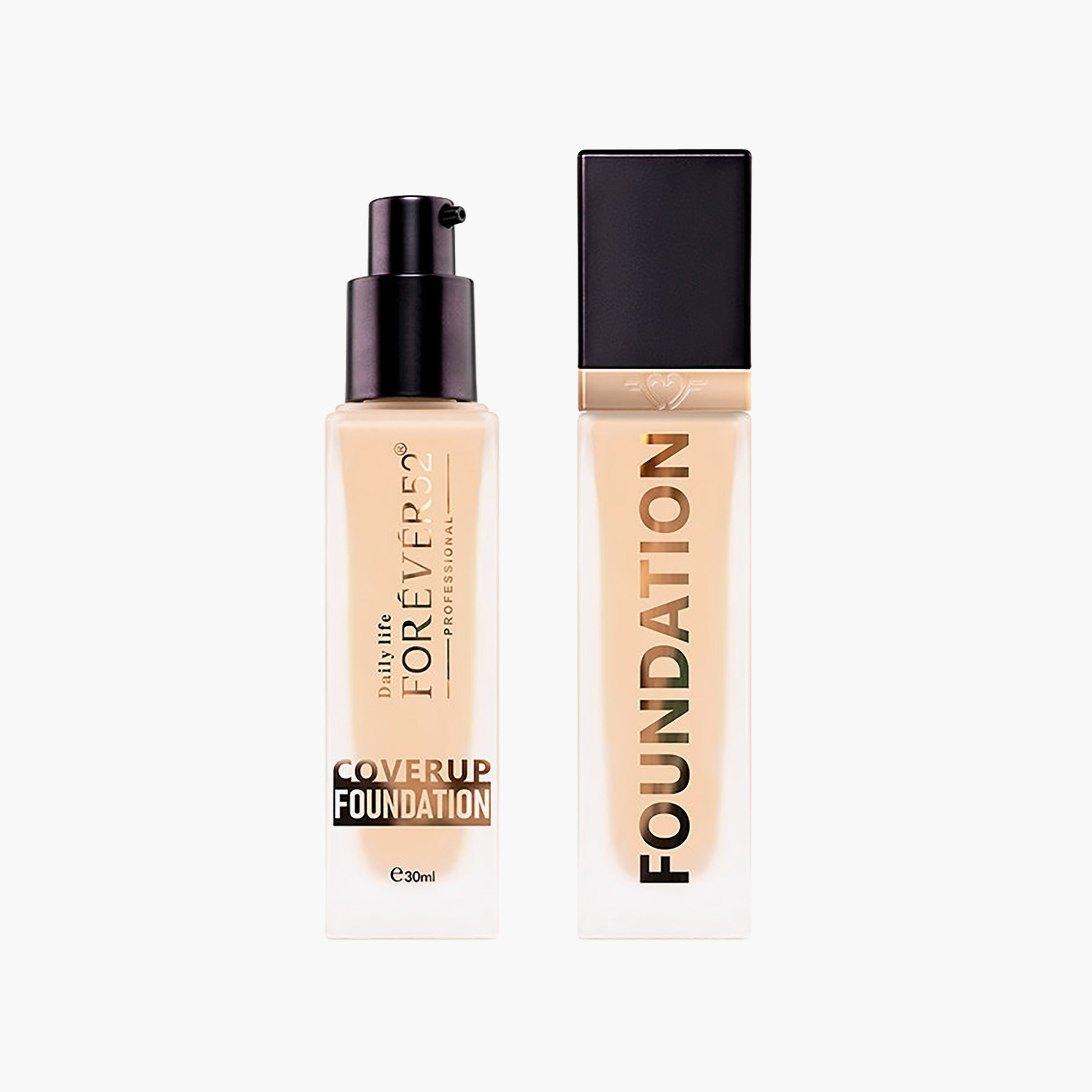 كريم أساس فوريفر 52 لتغطية الوجه، للاستخدام اليومي، 30 مل-beautyandpersonalcare-makeup-eyes-eyebrows-image-1