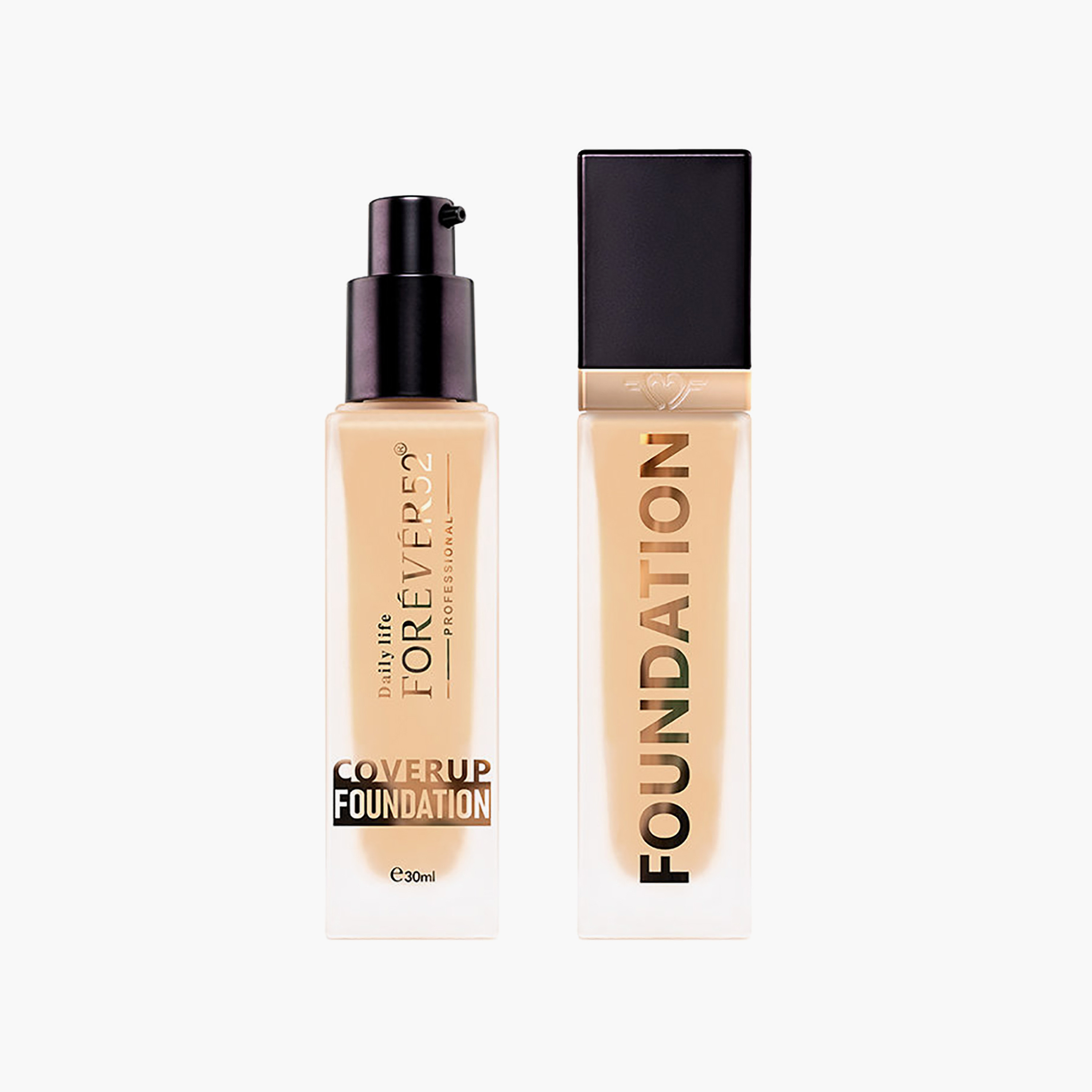 كريم أساس فوريفر 52 لتغطية الوجه، للاستخدام اليومي، 30 مل-beautyandpersonalcare-makeup-eyes-eyebrows-image-1