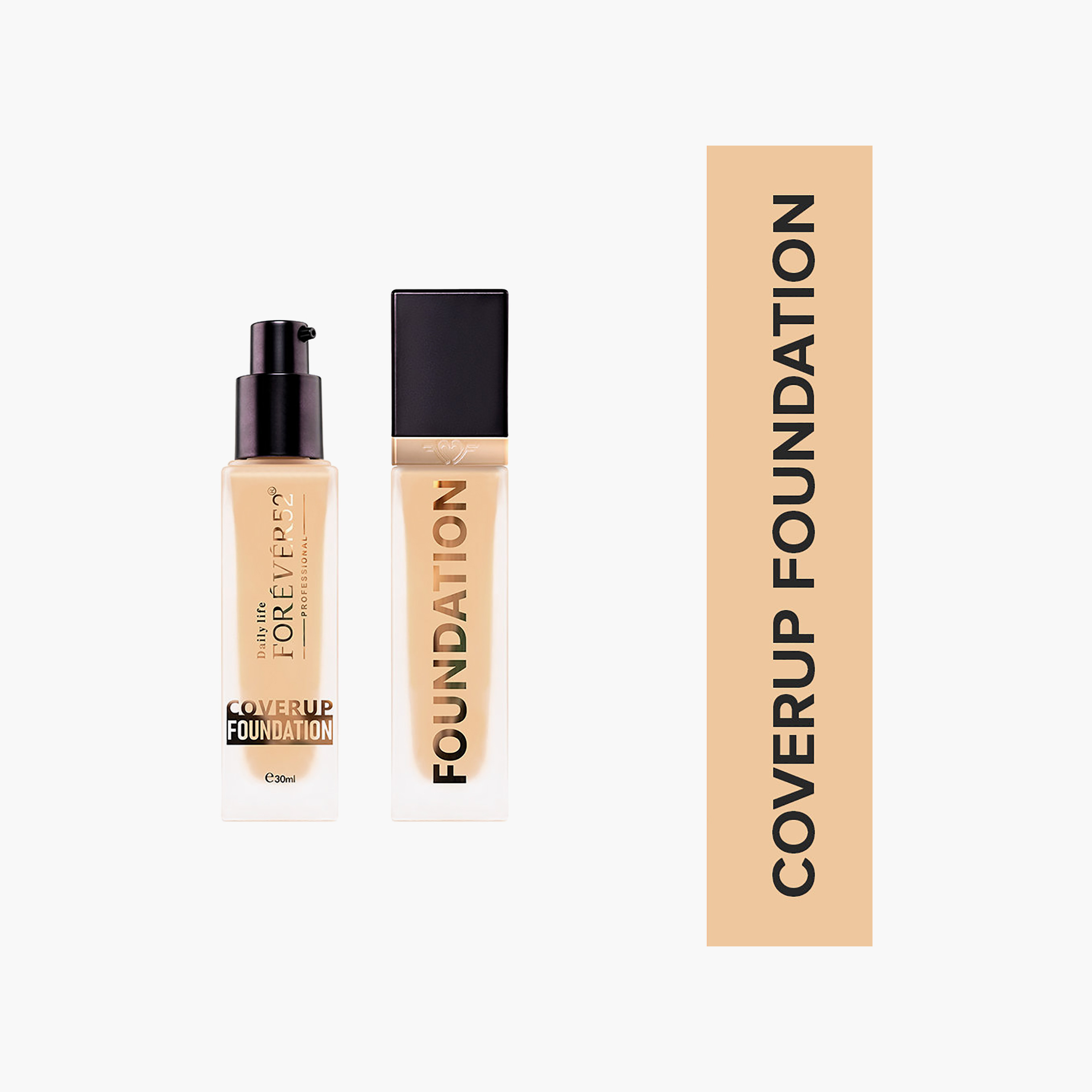 كريم أساس فوريفر 52 لتغطية الوجه، للاستخدام اليومي، 30 مل-beautyandpersonalcare-makeup-eyes-eyebrows-image-3