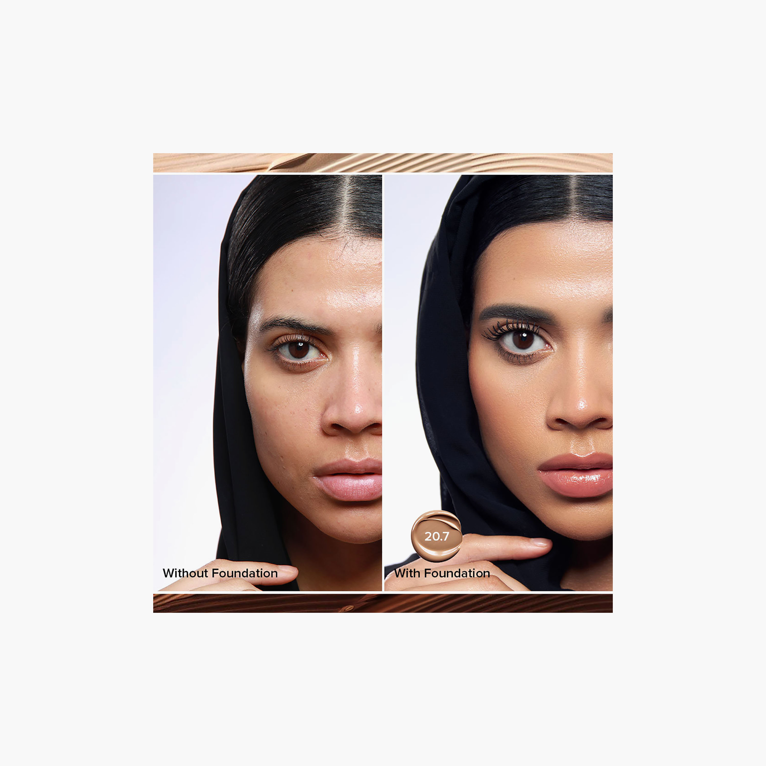 كريم أساس فوريفر 52 لتغطية الوجه، للاستخدام اليومي، 30 مل-beautyandpersonalcare-makeup-eyes-eyebrows-image-3