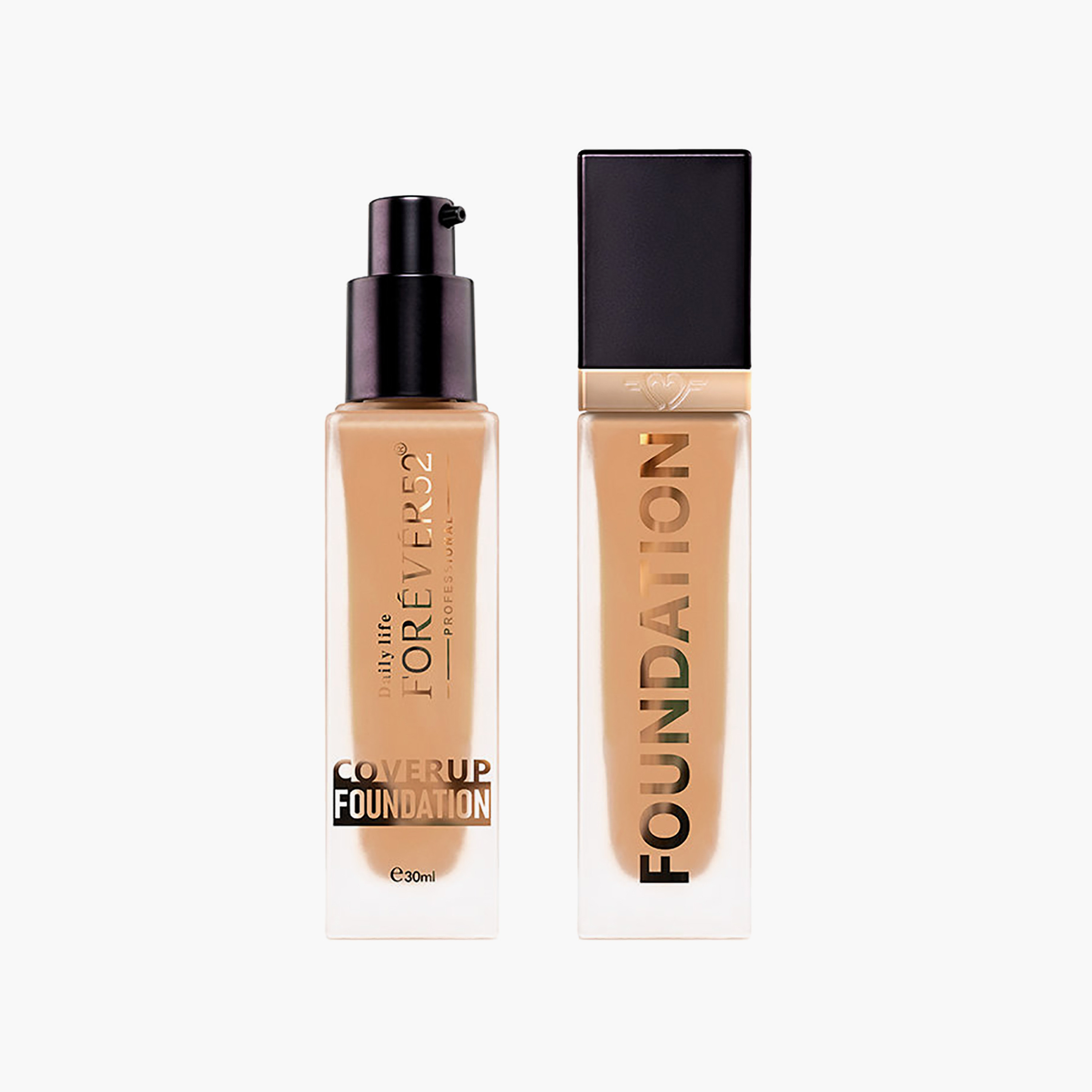 كريم أساس فوريفر 52 لتغطية الوجه، للاستخدام اليومي، 30 مل-beautyandpersonalcare-makeup-eyes-eyebrows-image-1