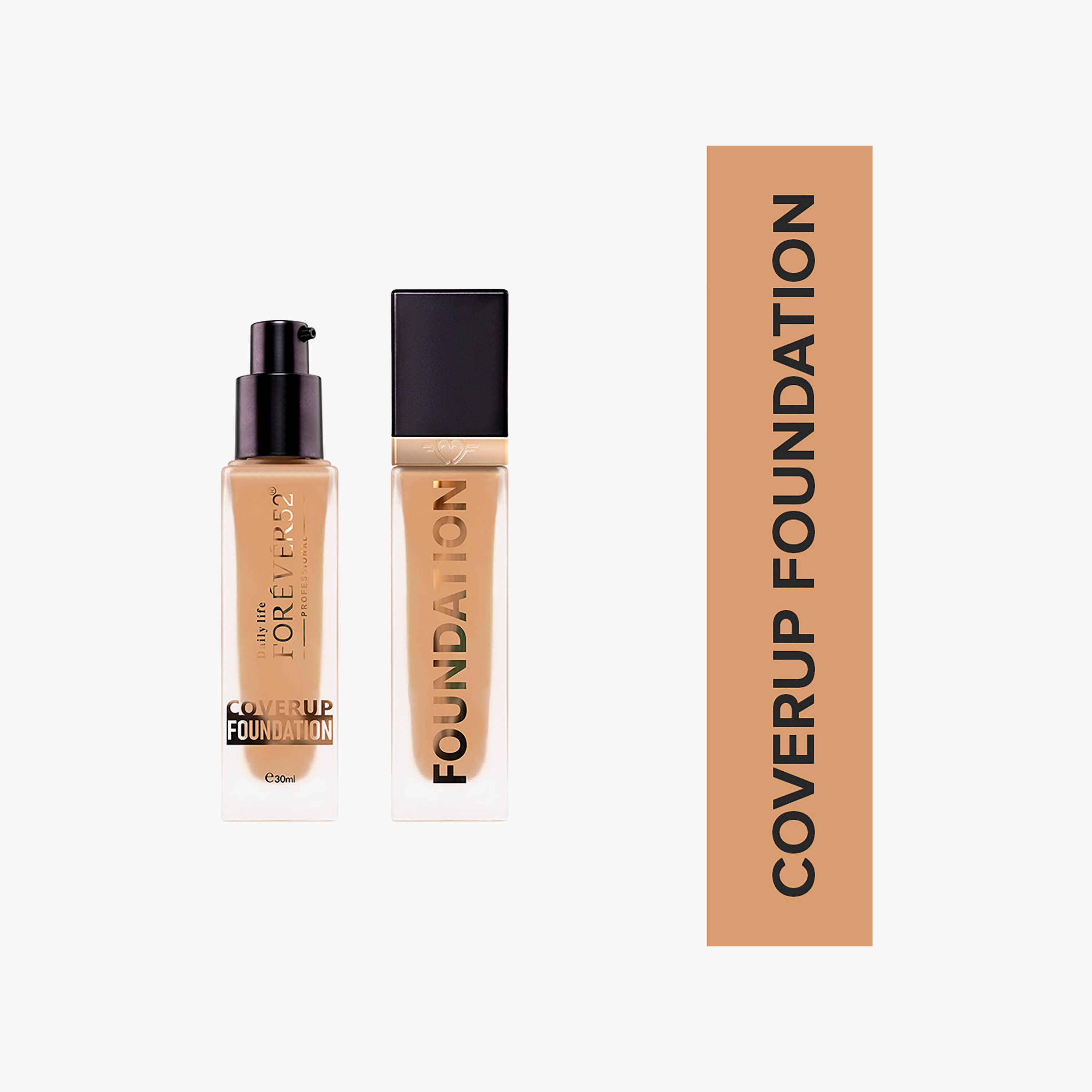 كريم أساس فوريفر 52 لتغطية الوجه، للاستخدام اليومي، 30 مل-beautyandpersonalcare-makeup-eyes-eyebrows-image-3