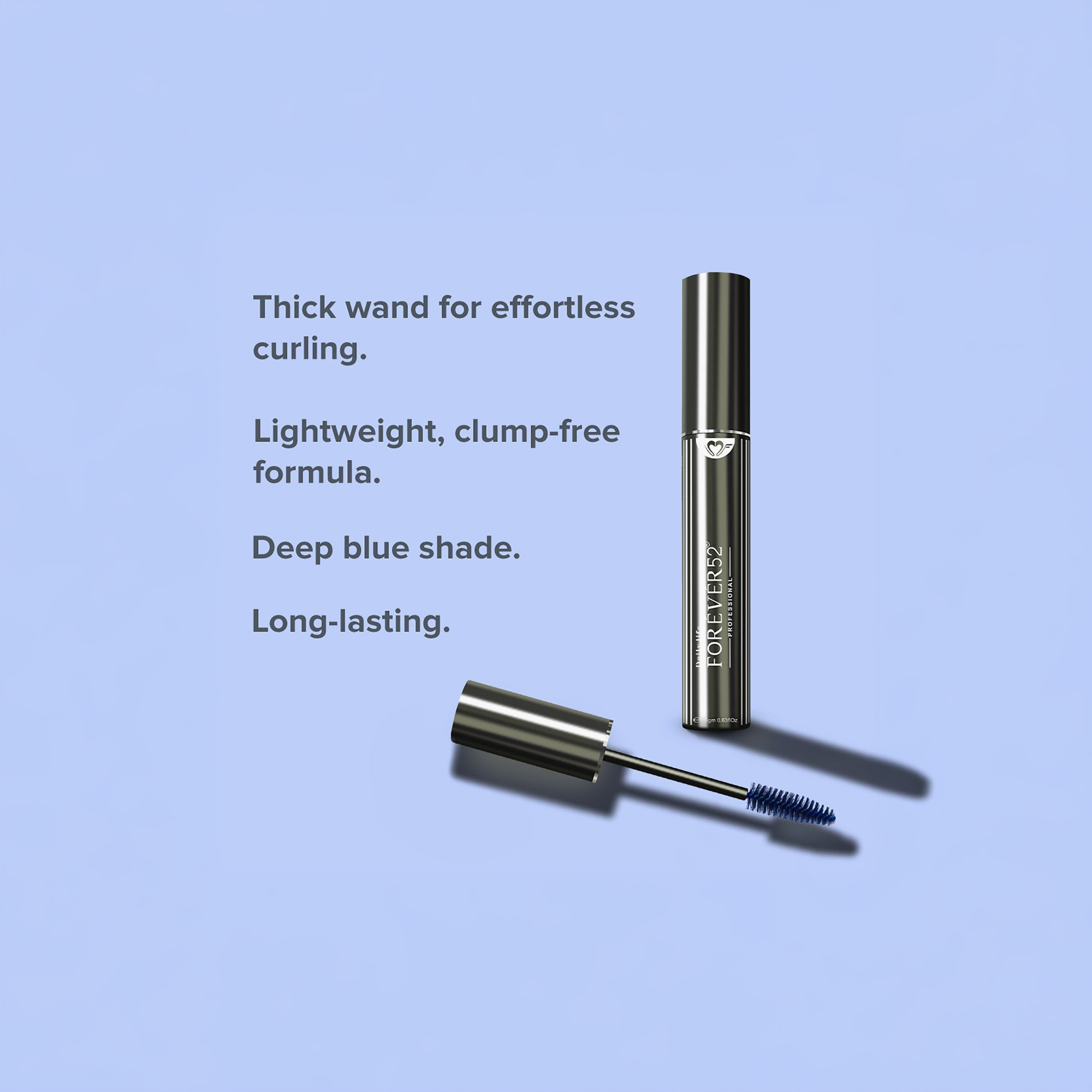 ماسكارا فوريفر 52 للاستخدام اليومي مع فرشاة كثيفة - 18 غرام-beautyandpersonalcare-makeup-eyes-mascaras-image-3