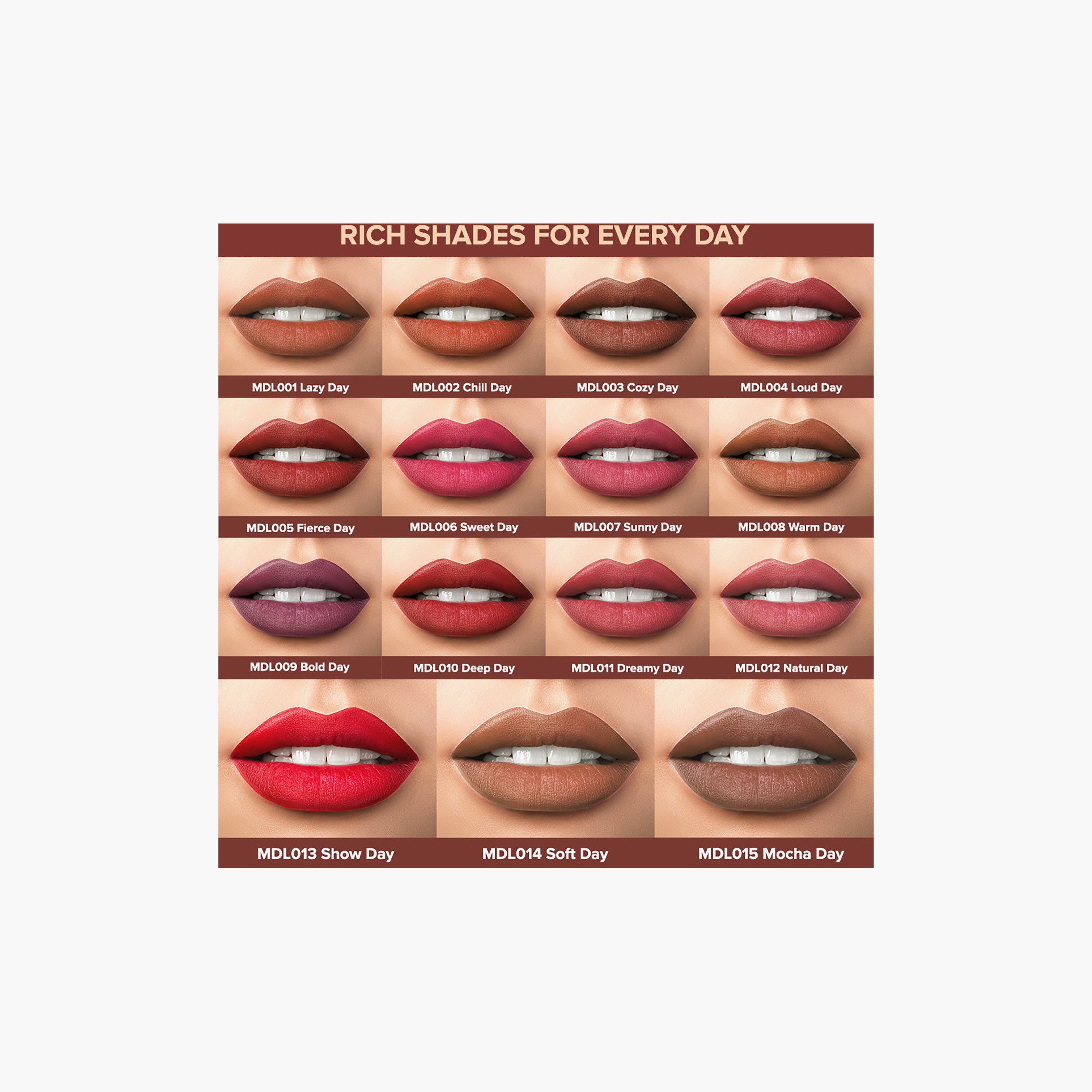 أحمر شفاه مطفي من مجموعة "ديلي لايف فور إيفر 52 إتس ماي داي" بوزن 3.5 غرام-beautyandpersonalcare-makeup-lips-lipsticks-image-3