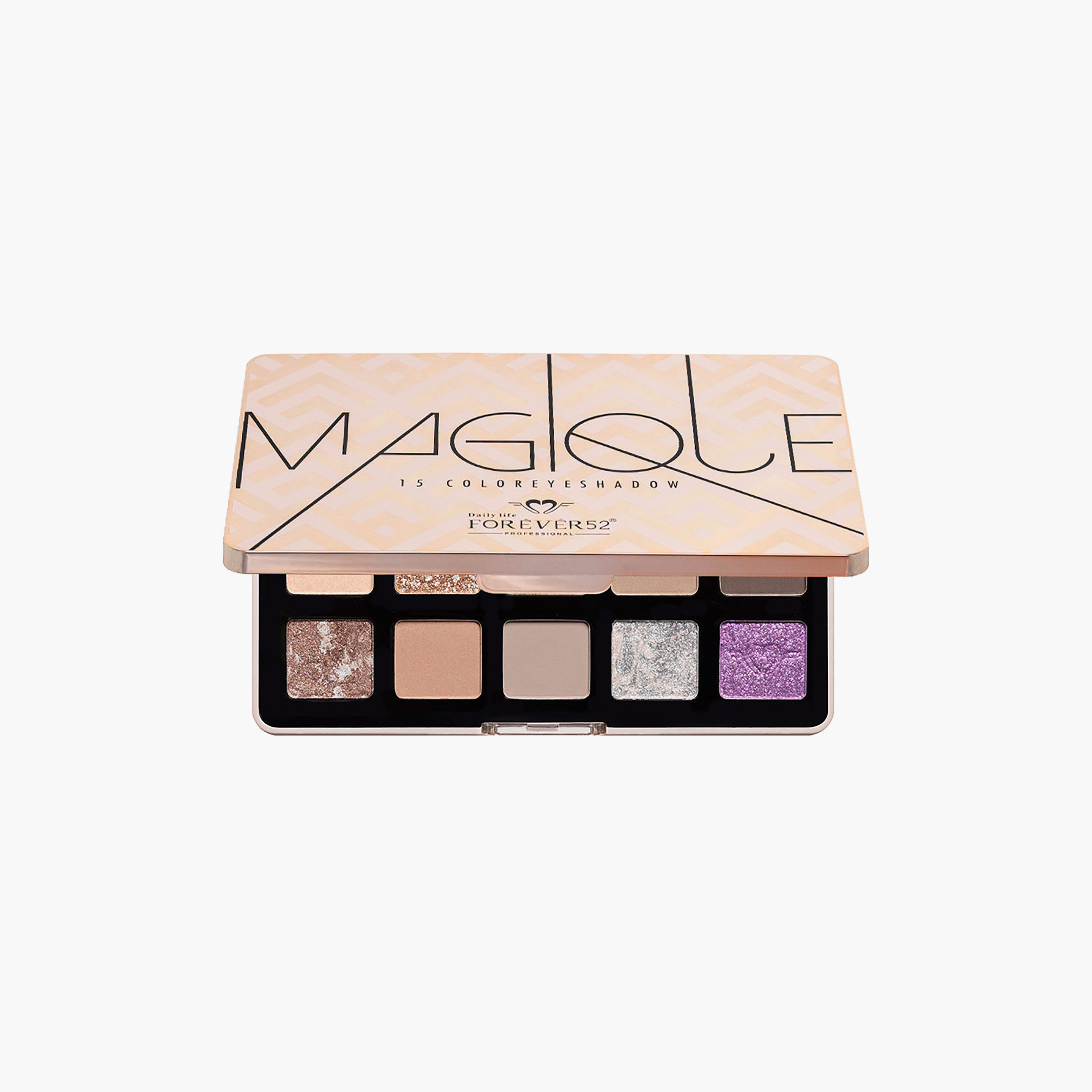 باليت ظلال العيون "فور إيفر 52 ماجيك" من ديلي لايف، 15 لونًا، 15 غرامًا-beautyandpersonalcare-makeup-eyes-eyeshadows-image-17