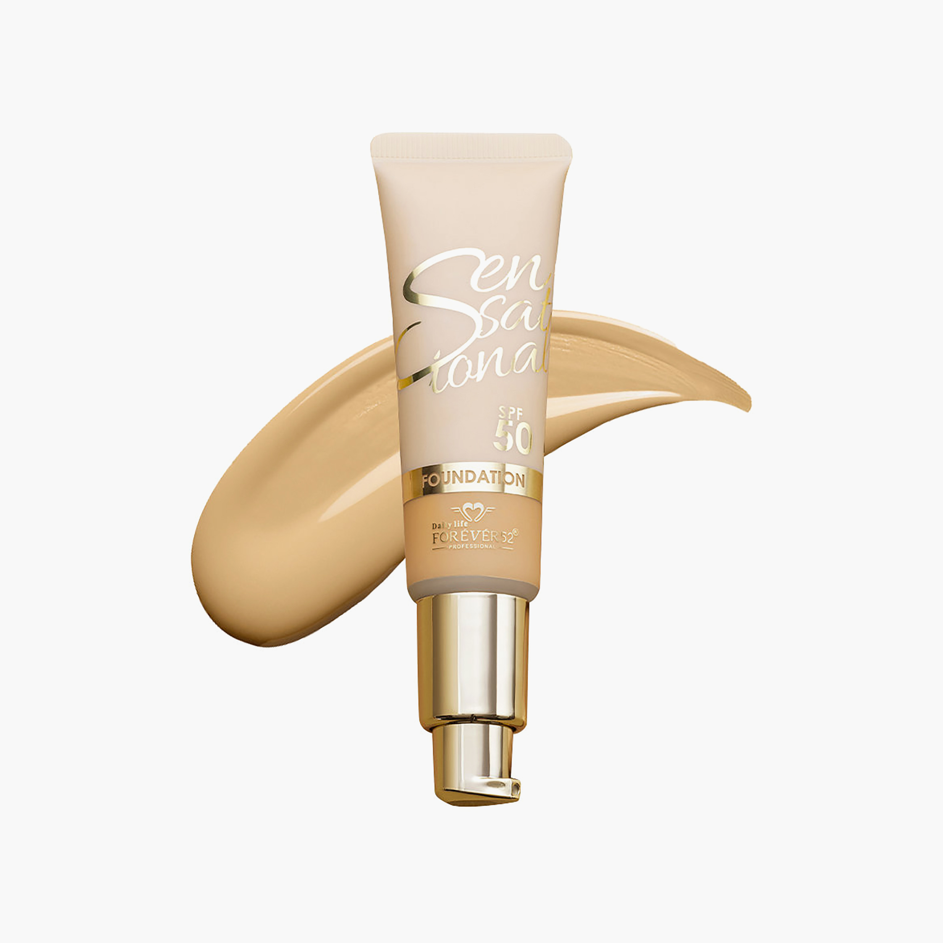 كريم أساس فوريفر 52 سينسيشنال بعامل حماية من الشمس 50 - 30 غرام-beautyandpersonalcare-makeup-face-foundations-image-1