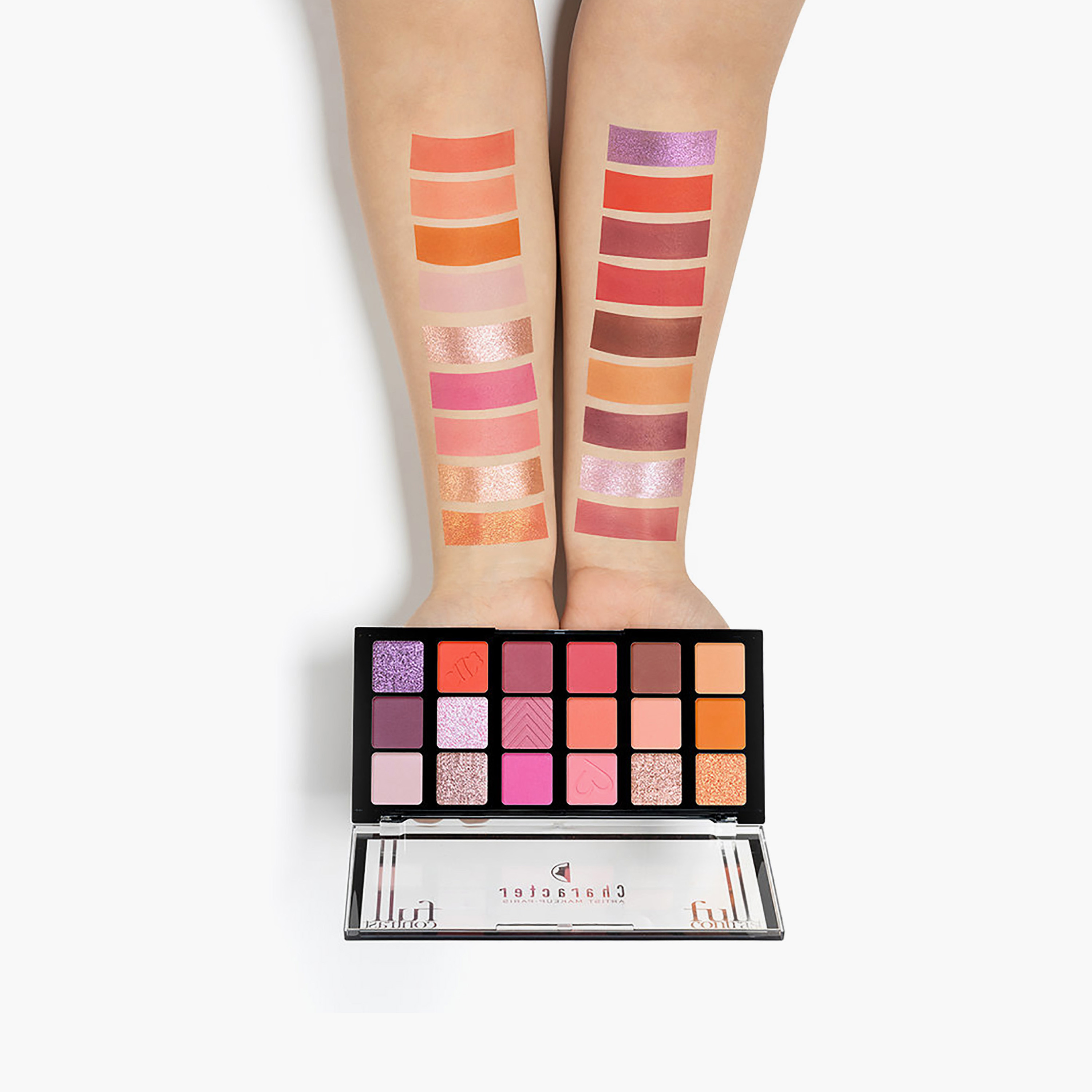 لوحة ظلال العيون "كاركتر" ذات 18 لونًا، وزنها 28.8 غرامًا-beautyandpersonalcare-makeup-eyes-eyeshadows-image-2