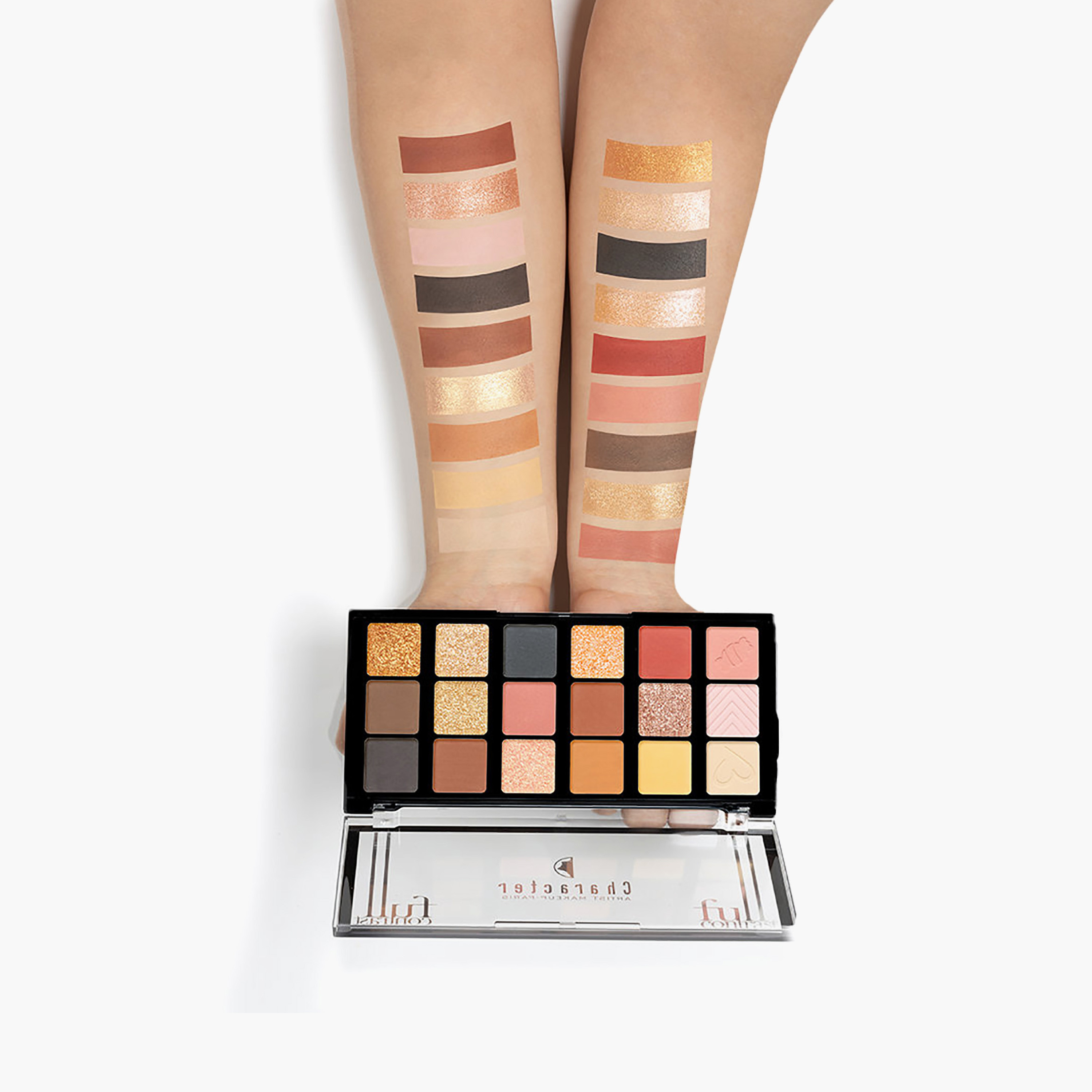 لوحة ظلال العيون "كاركتر" ذات 18 لونًا، وزنها 28.8 غرامًا-beautyandpersonalcare-makeup-eyes-eyeshadows-image-17
