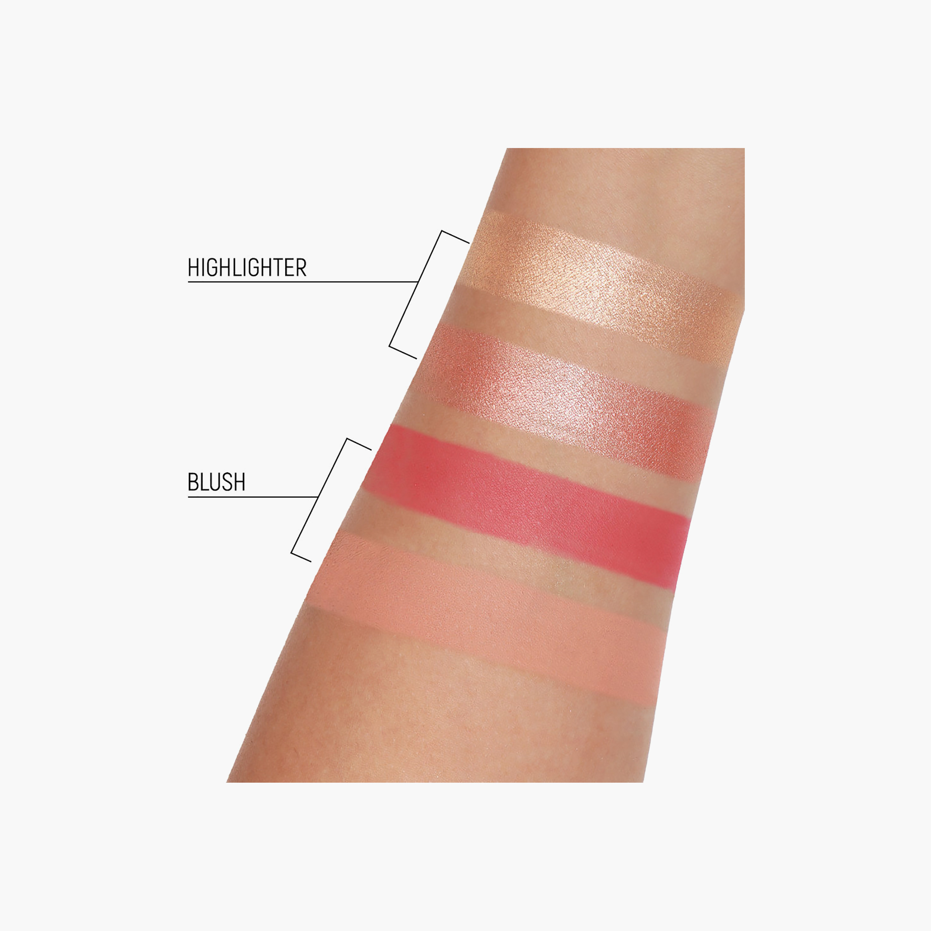 باليت أحمر الخدود والهايلايتر من كاركتر، 4 ألوان، 20 غرام-beautyandpersonalcare-makeup-face-highlighters-image-9