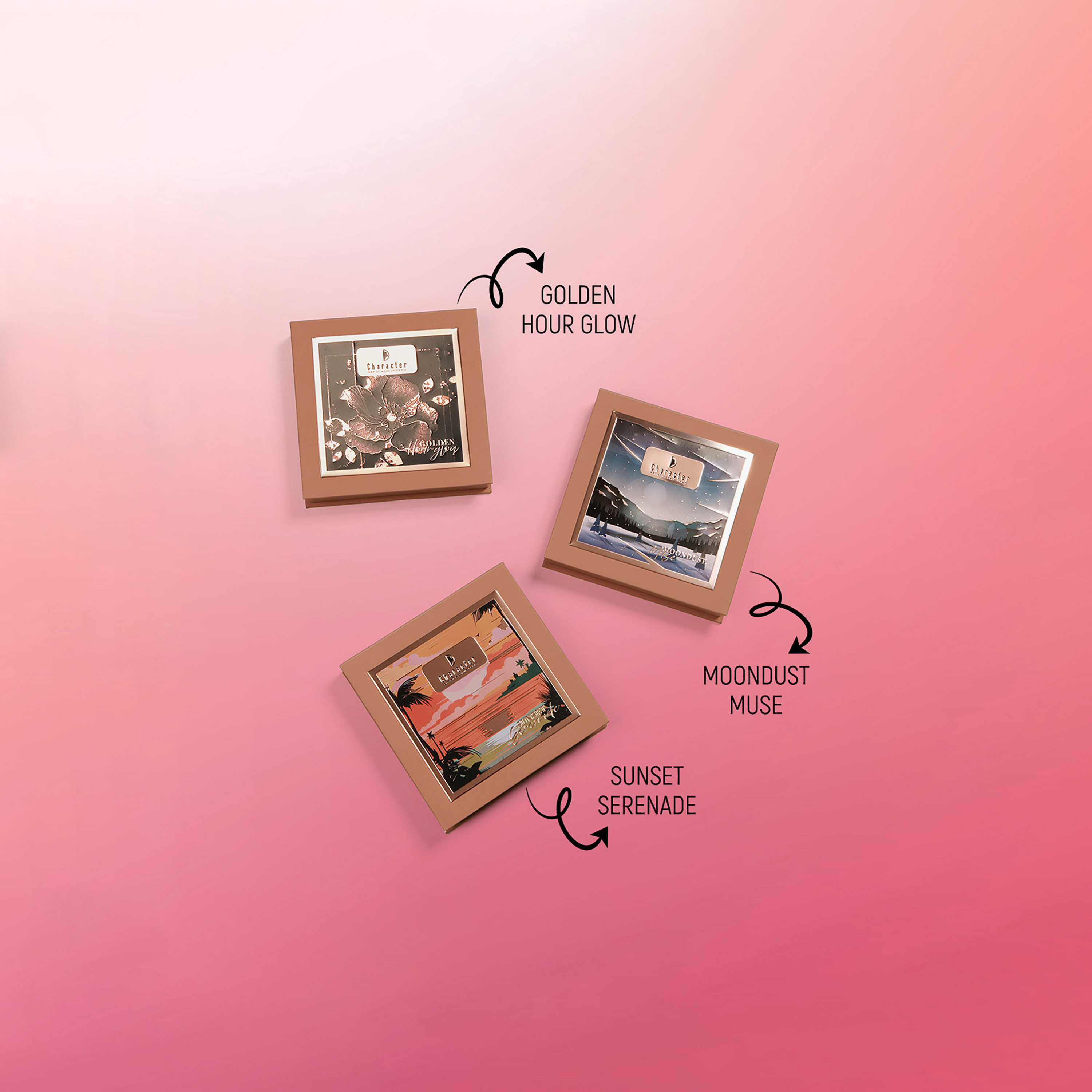 Character 4 Color Blush & Highlighter Palette 20gm-beautyandpersonalcare-makeup-face-highlighters-image-4