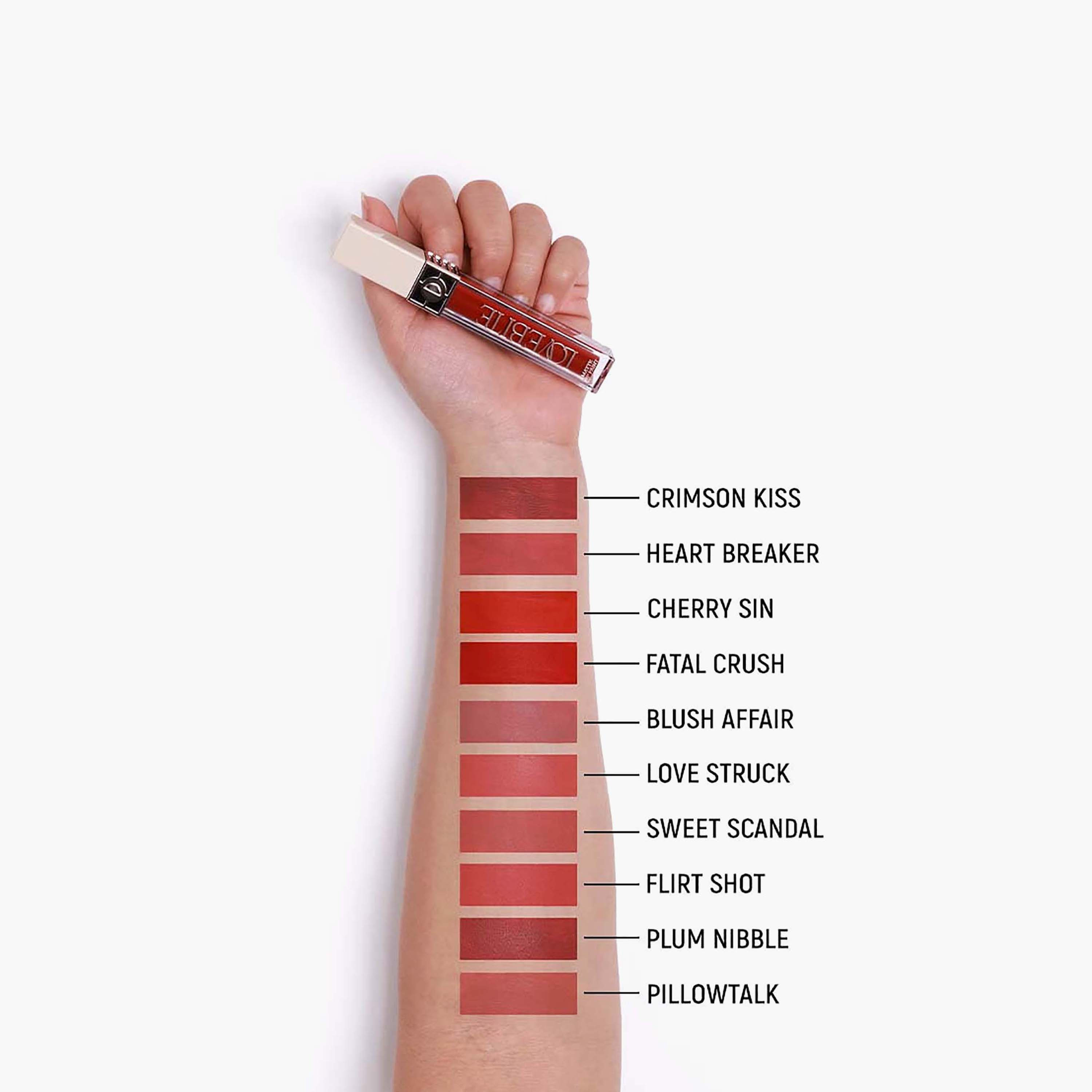 Character Lovebite Matte Lip Paint 5.5gm-beautyandpersonalcare-makeup-lips-liquidlipsticks-image-2