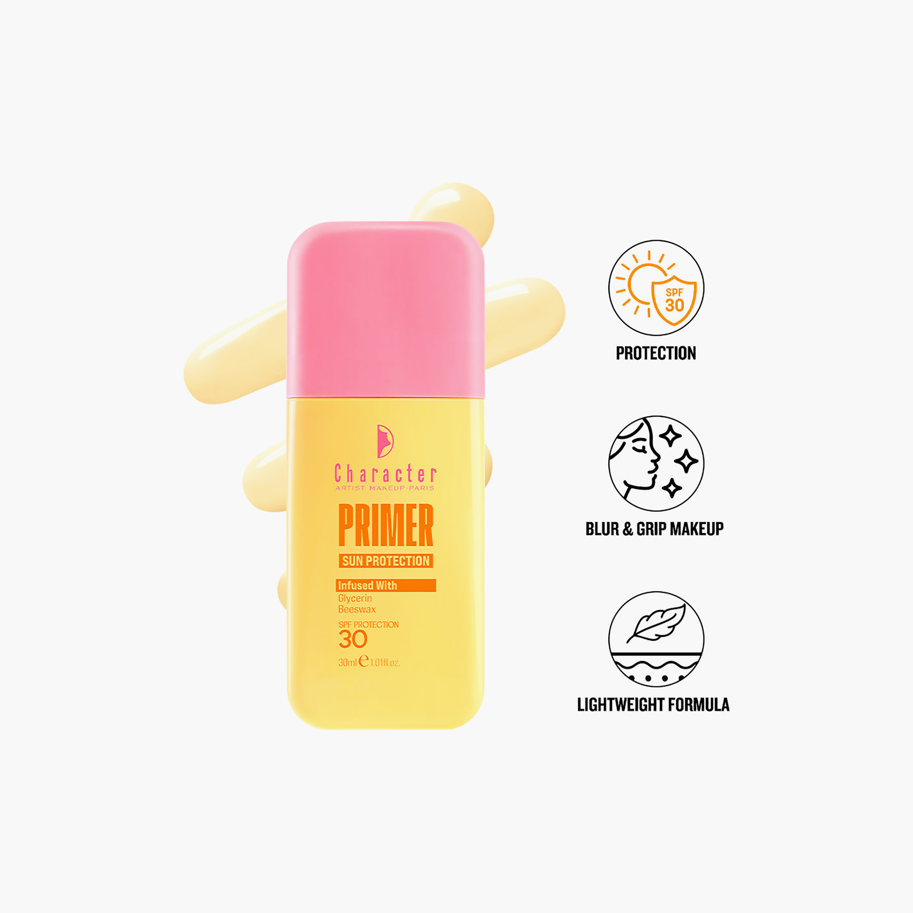 برايمر واقي من الشمس من كاركتر بعامل حماية 30، 30 مل-beautyandpersonalcare-makeup-face-faceprimers-image-6