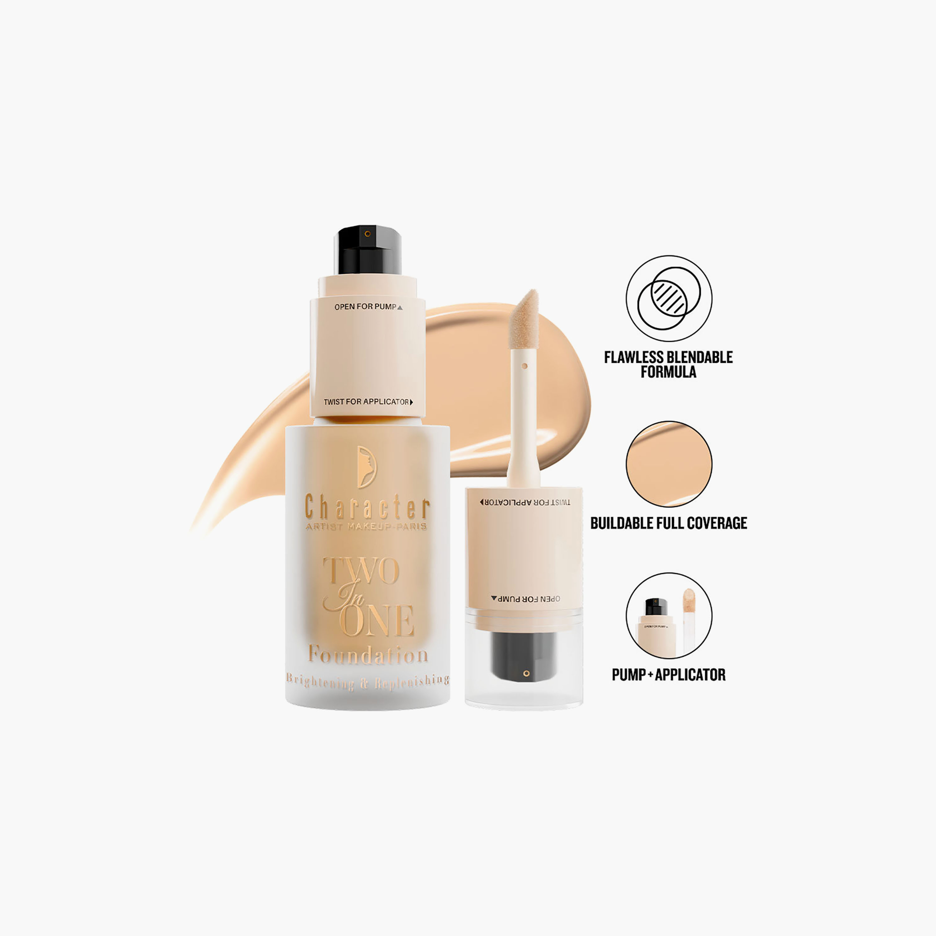 كريم أساس كاركتر 2 في 1، 35 مل-beautyandpersonalcare-makeup-face-foundations-image-24