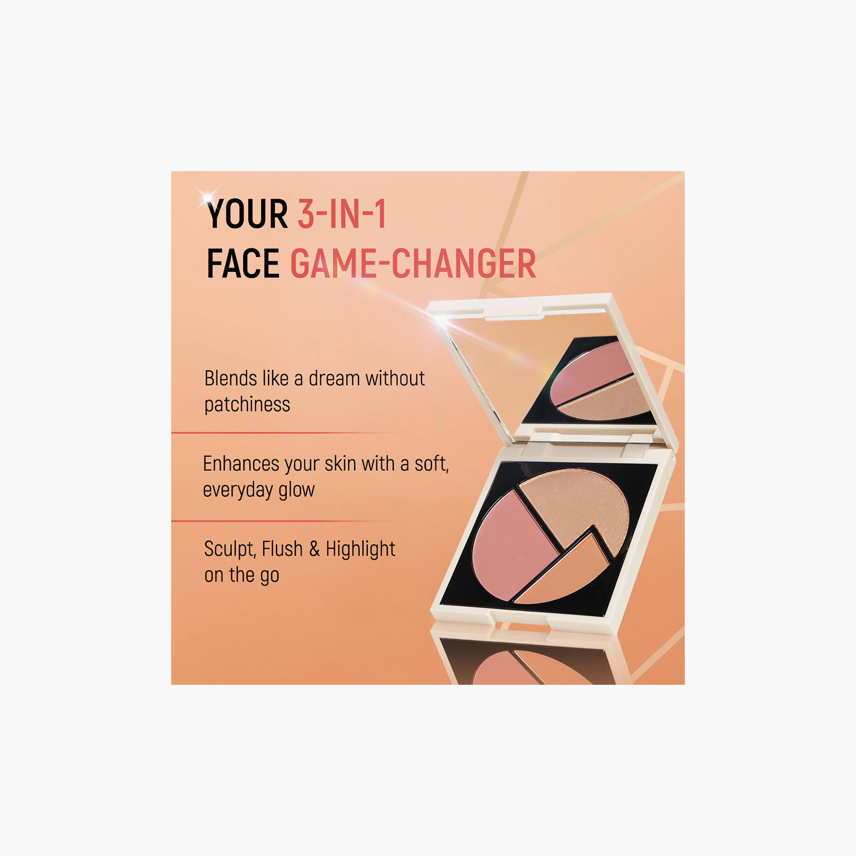Character Trio Touch Bronze Blush-Highlight Palette 8.2gm-beautyandpersonalcare-makeup-face-highlighters-image-5