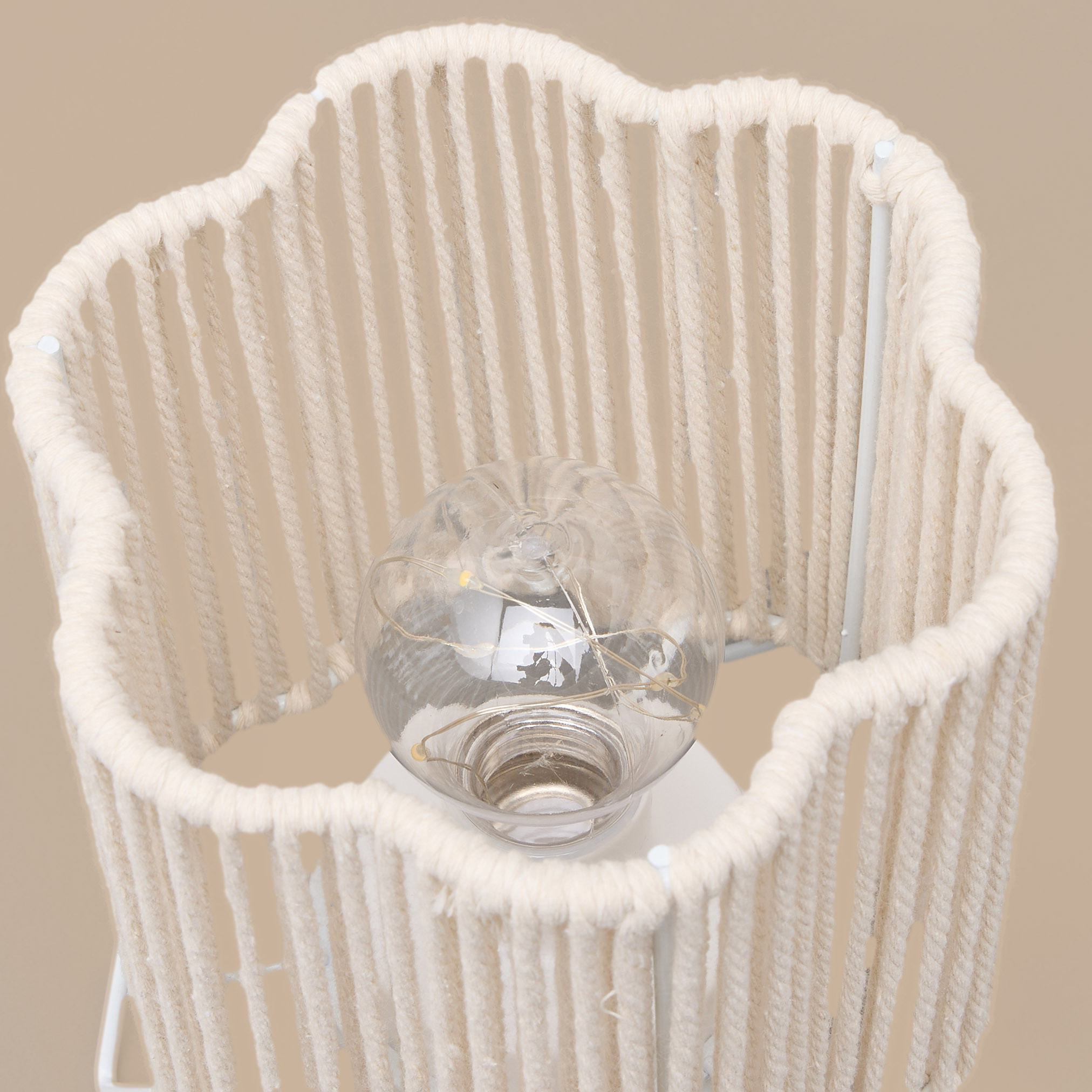 Decorative LED Lamp with Strings - 14x14x17 cm-household-lighting-tableanddesklamps-image-2