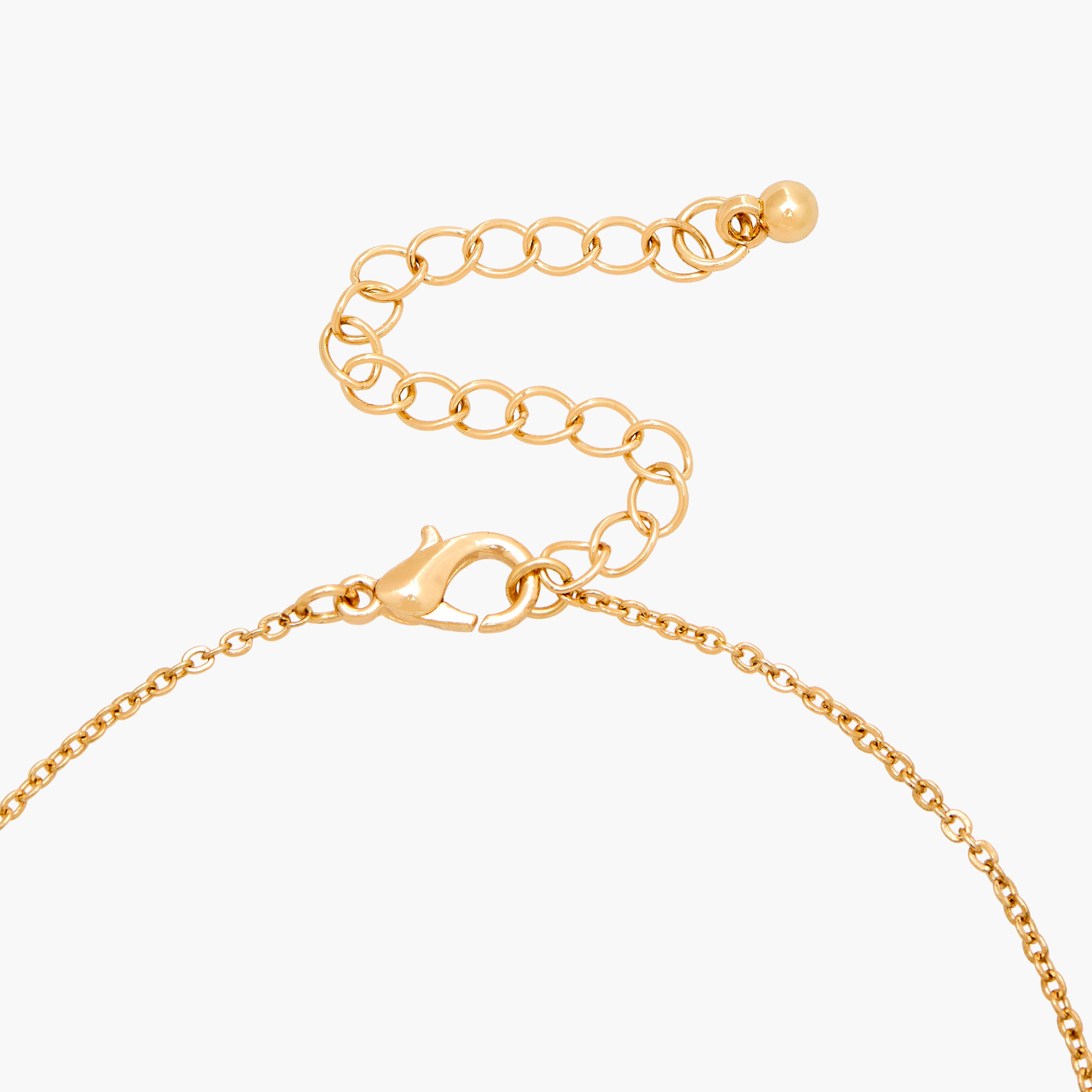 Metallic Clover Charm Bracelet-women-watchesandjewellery-jewellery-banglesandbracelets-image-4
