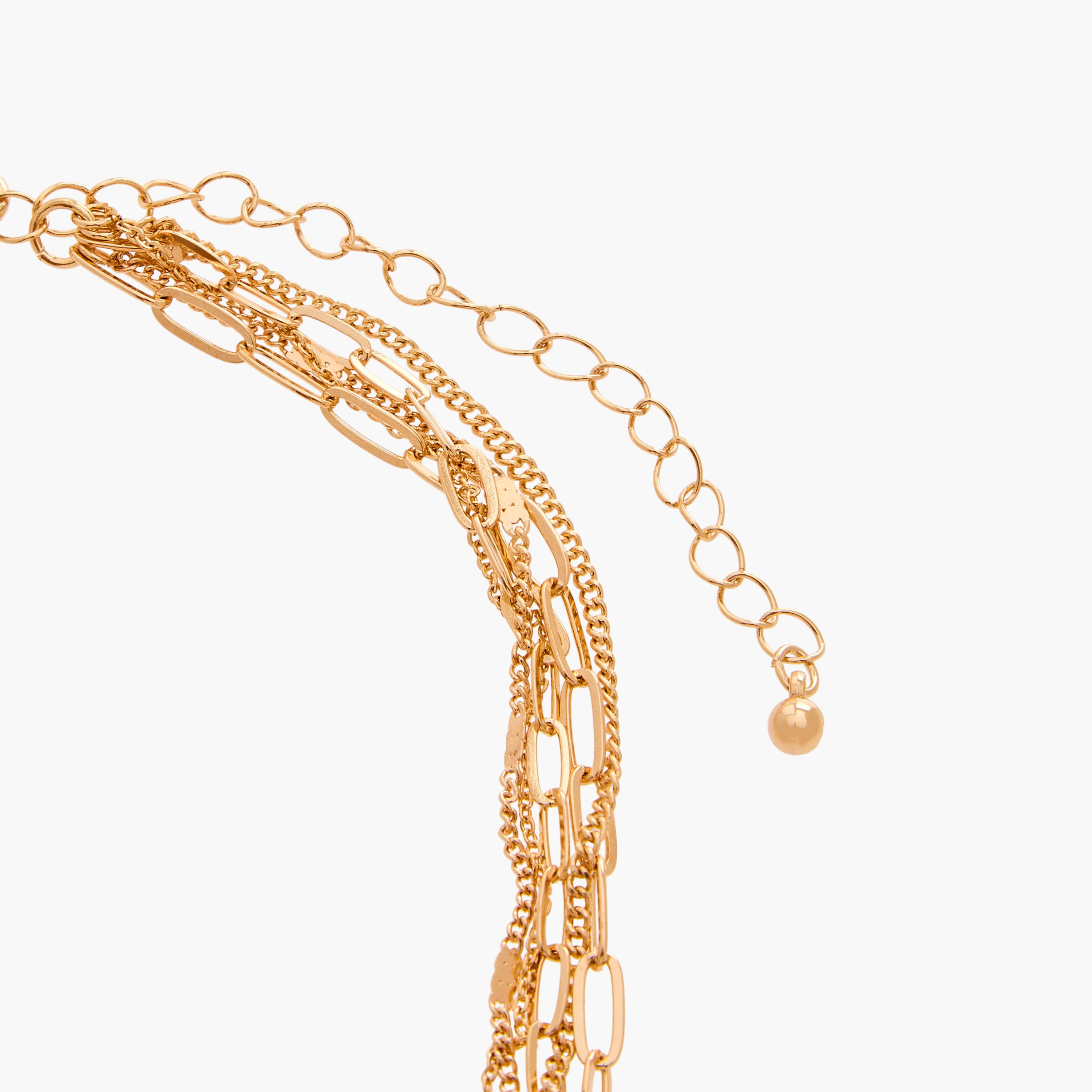 قلادة ذهبية متعددة الطبقات بدلاية-women-watchesandjewellery-jewellery-necklacesandpendants-image-3