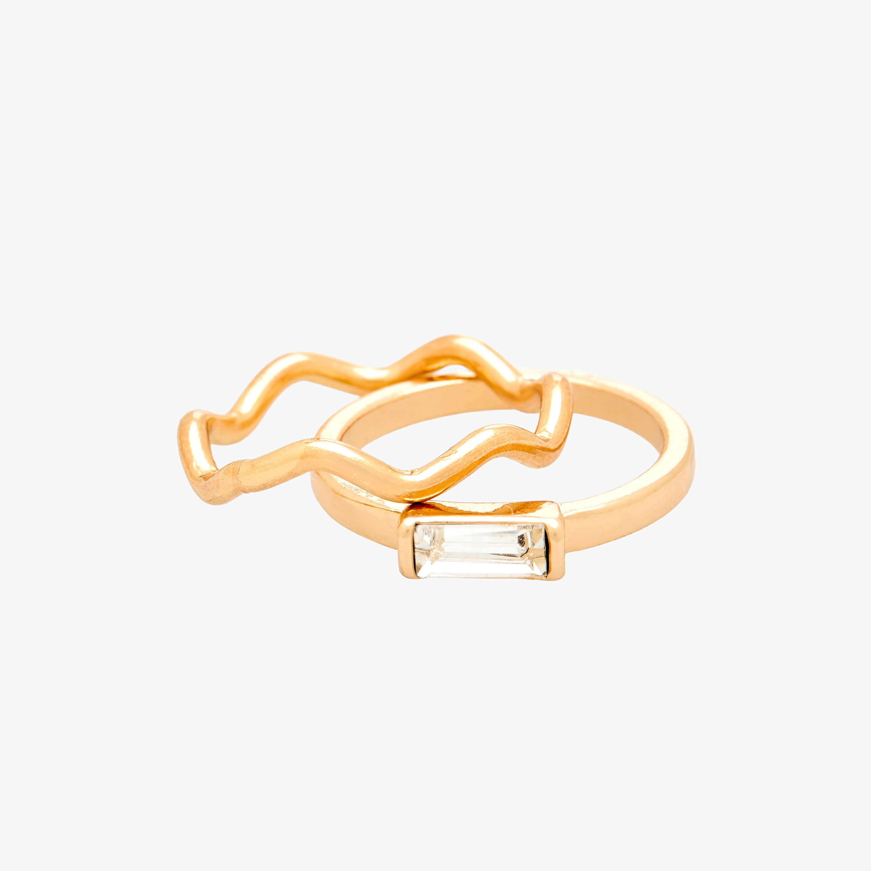 Set of 8 - Assorted Gold Tone Ring-women-watchesandjewellery-jewellery-rings-image-3