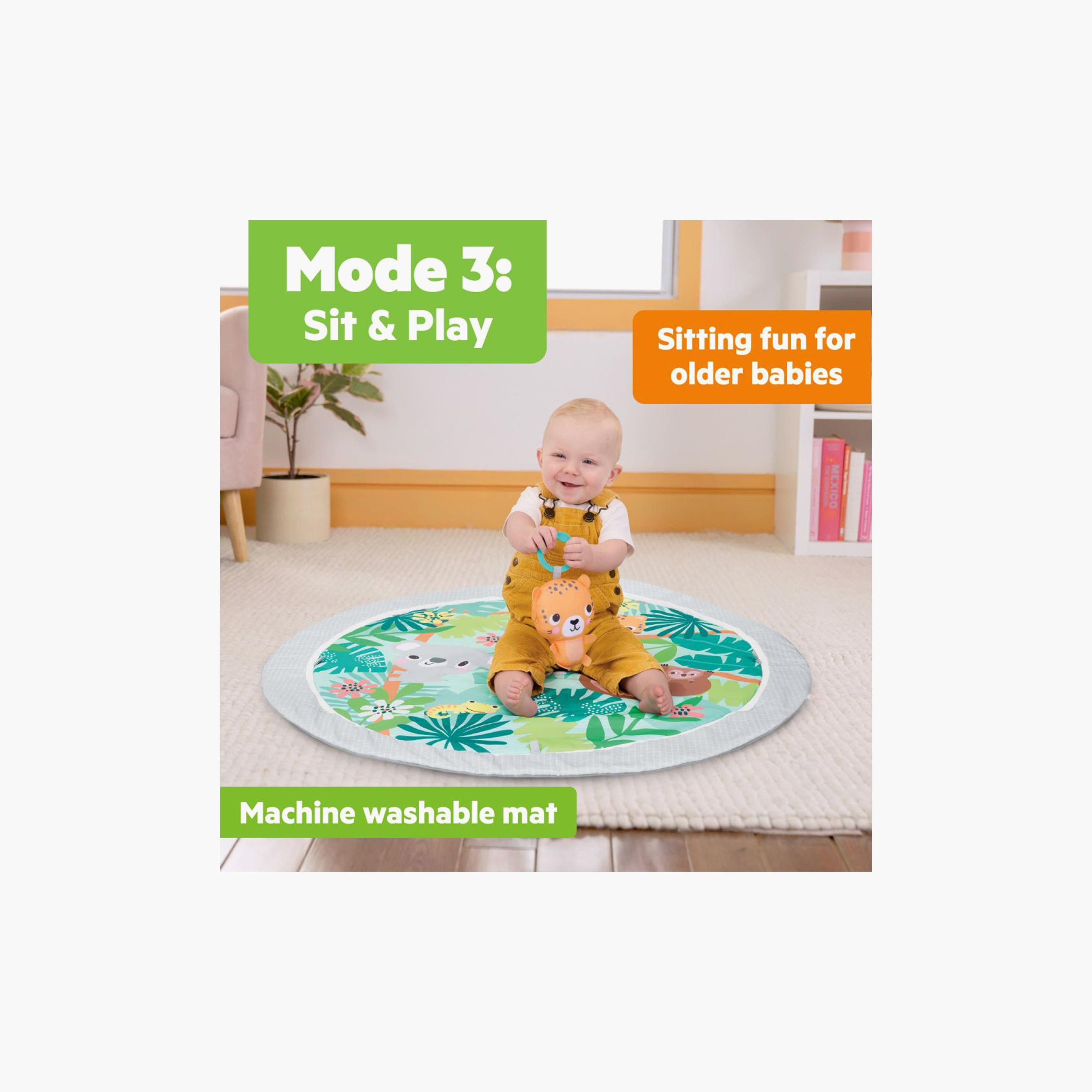 Bright Starts Pop & Wiggle Wild Rainforest Play Mat Set-baby-infantactivity-playpensandplaymats-image-4