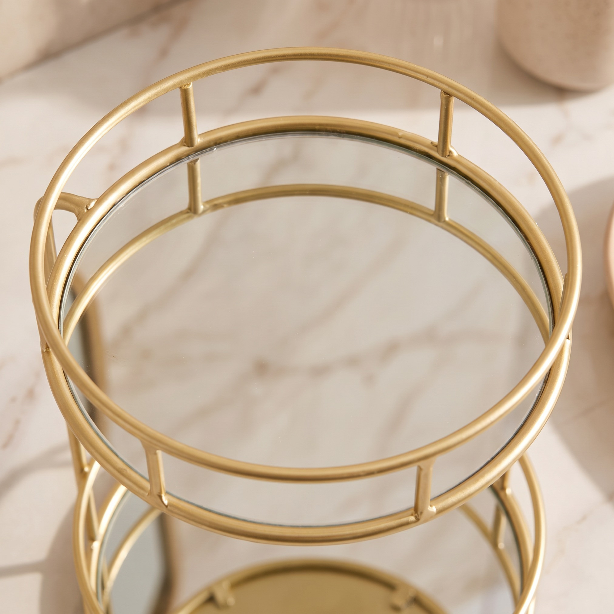 صينية تخزين زجاج بطابقين - 20 سم-household-storage-storagesolutions-storageboxesandbaskets-image-3