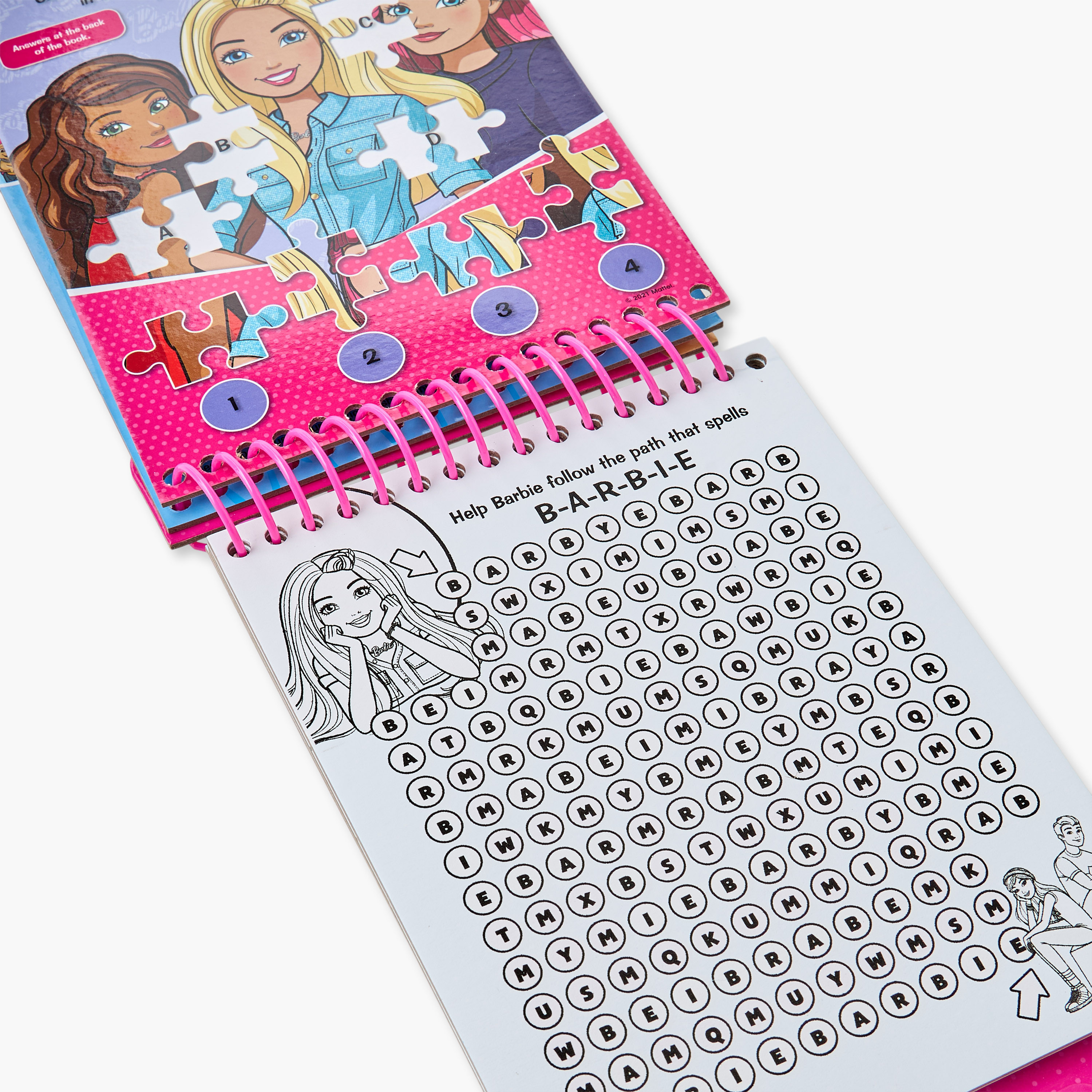 كتاب التلوين السحري بالماء مع القلم من باربي-school-artsandcrafts-image-4