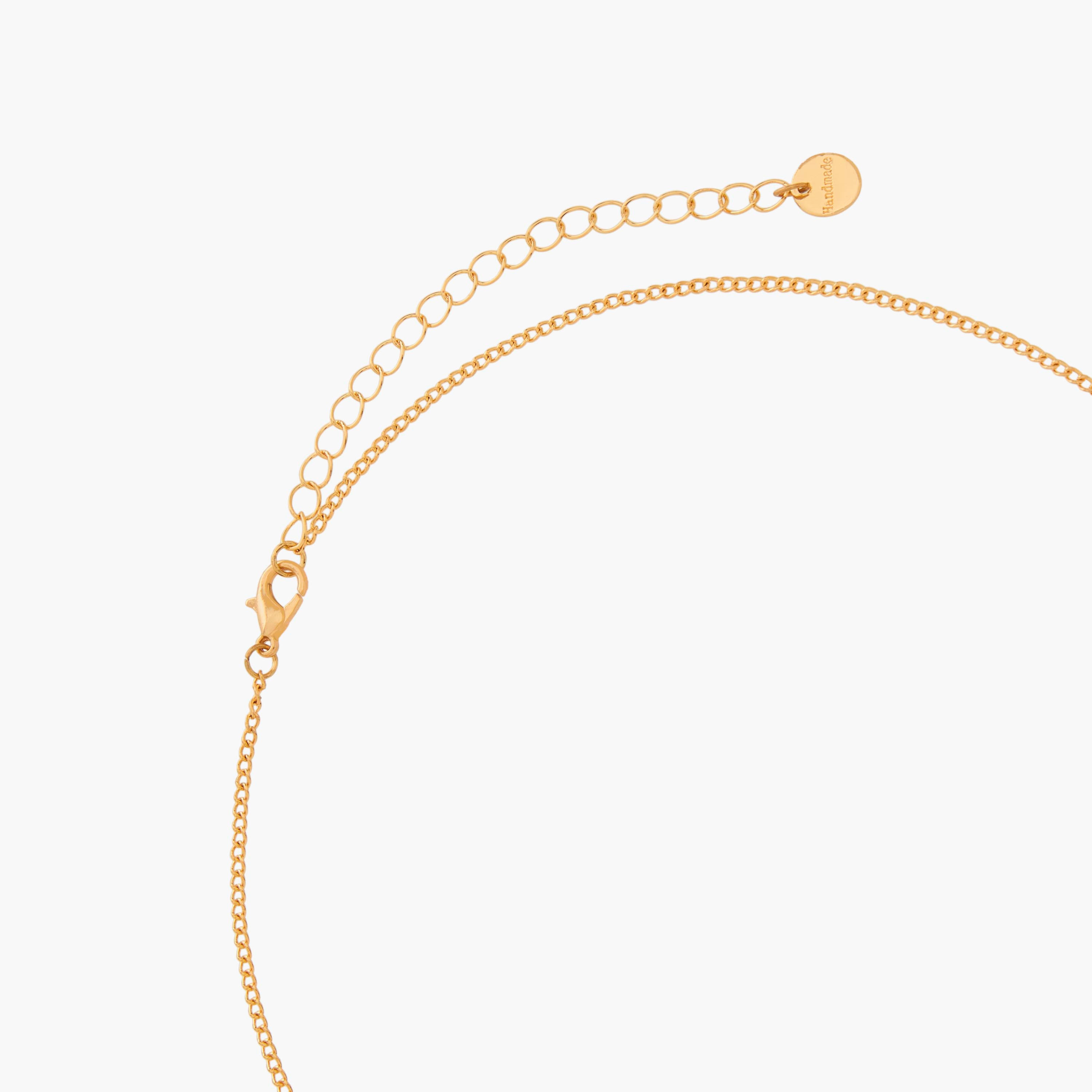 طقم قلادات ذهبية قطعتين بدلاية دب-women-watchesandjewellery-jewellery-necklacesandpendants-image-5