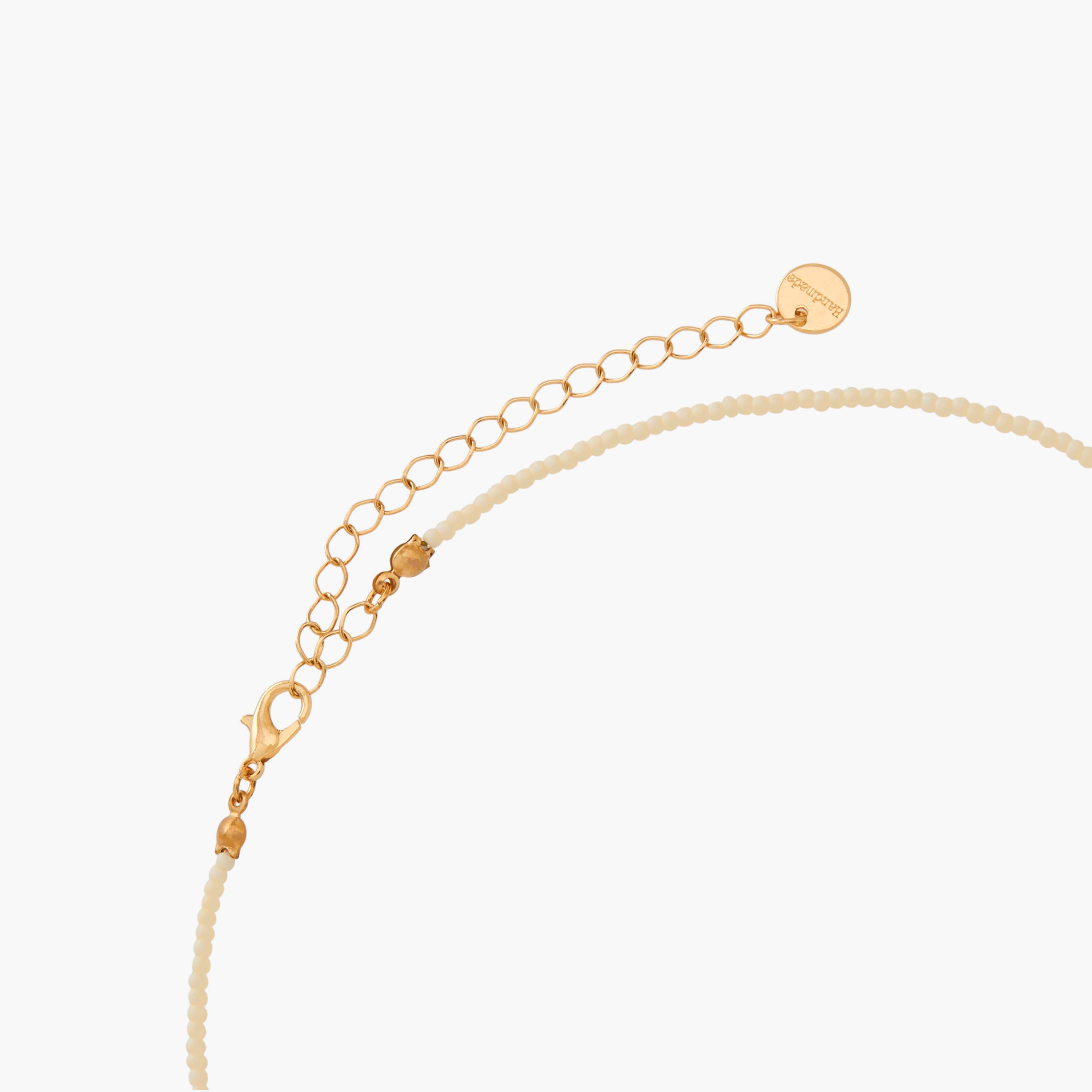 طقم قلادة معدنية مع تعليقات - قطعتين-women-watchesandjewellery-jewellery-necklacesandpendants-image-5