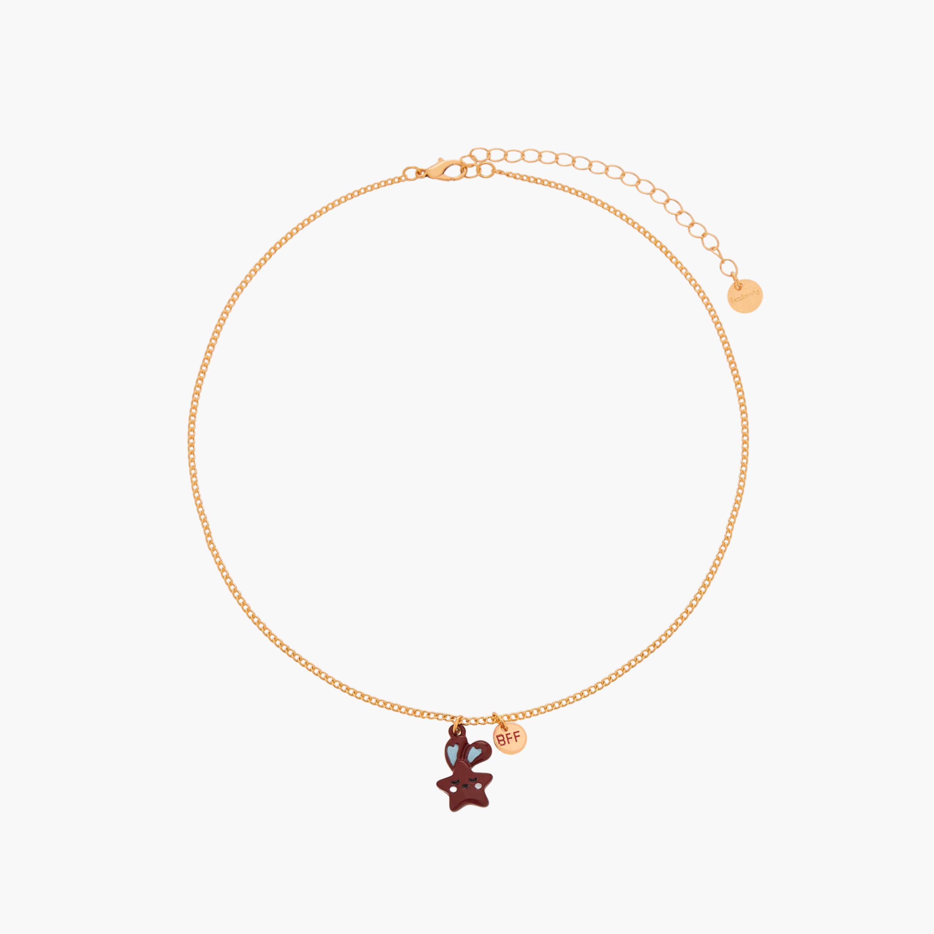 Pack of 3 Gold Tone Necklace with Star Pendant-women-watchesandjewellery-jewellery-necklacesandpendants-image-4