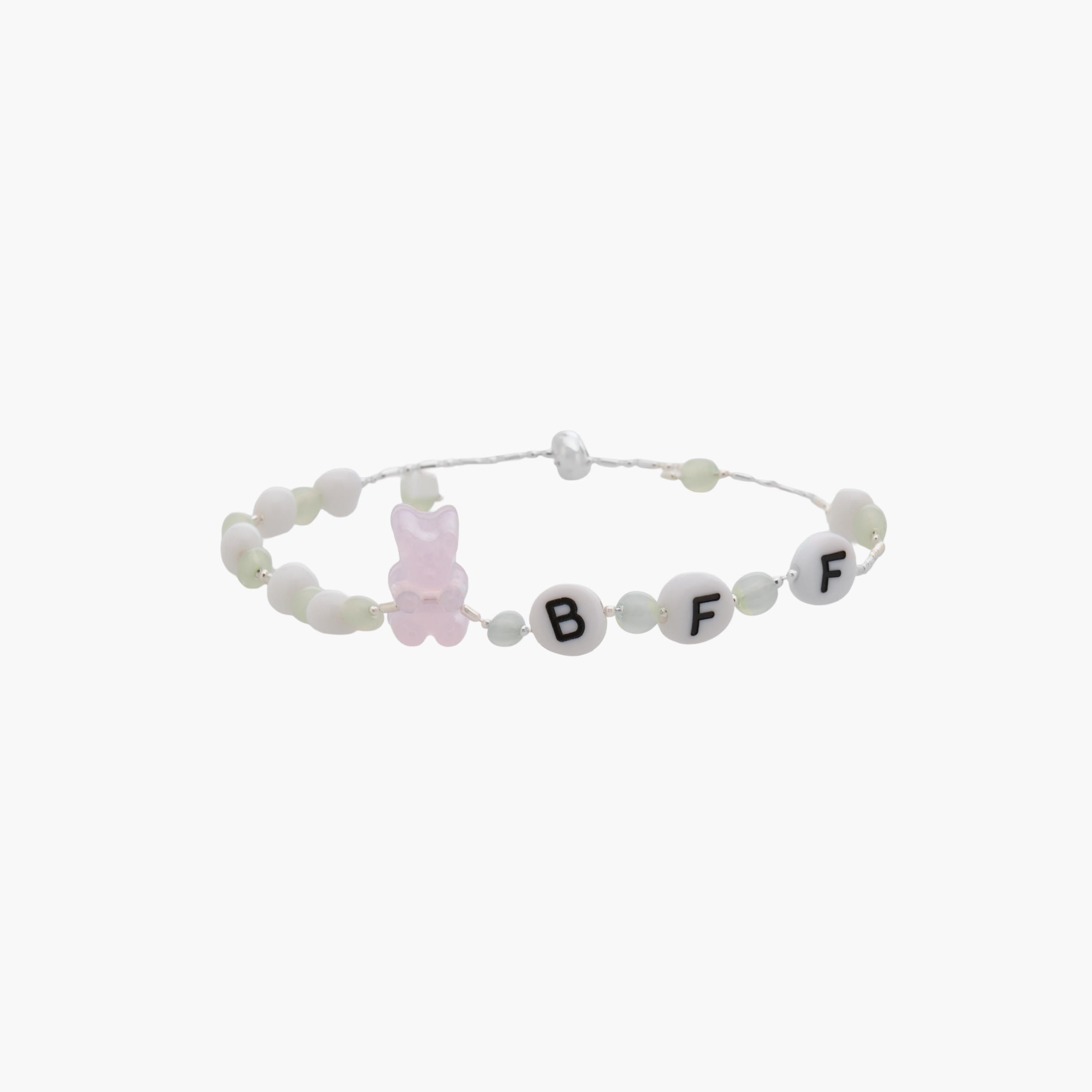 Pack of 3 Metallic Beaded BFF Charm Bracelet-women-watchesandjewellery-jewellery-banglesandbracelets-image-2