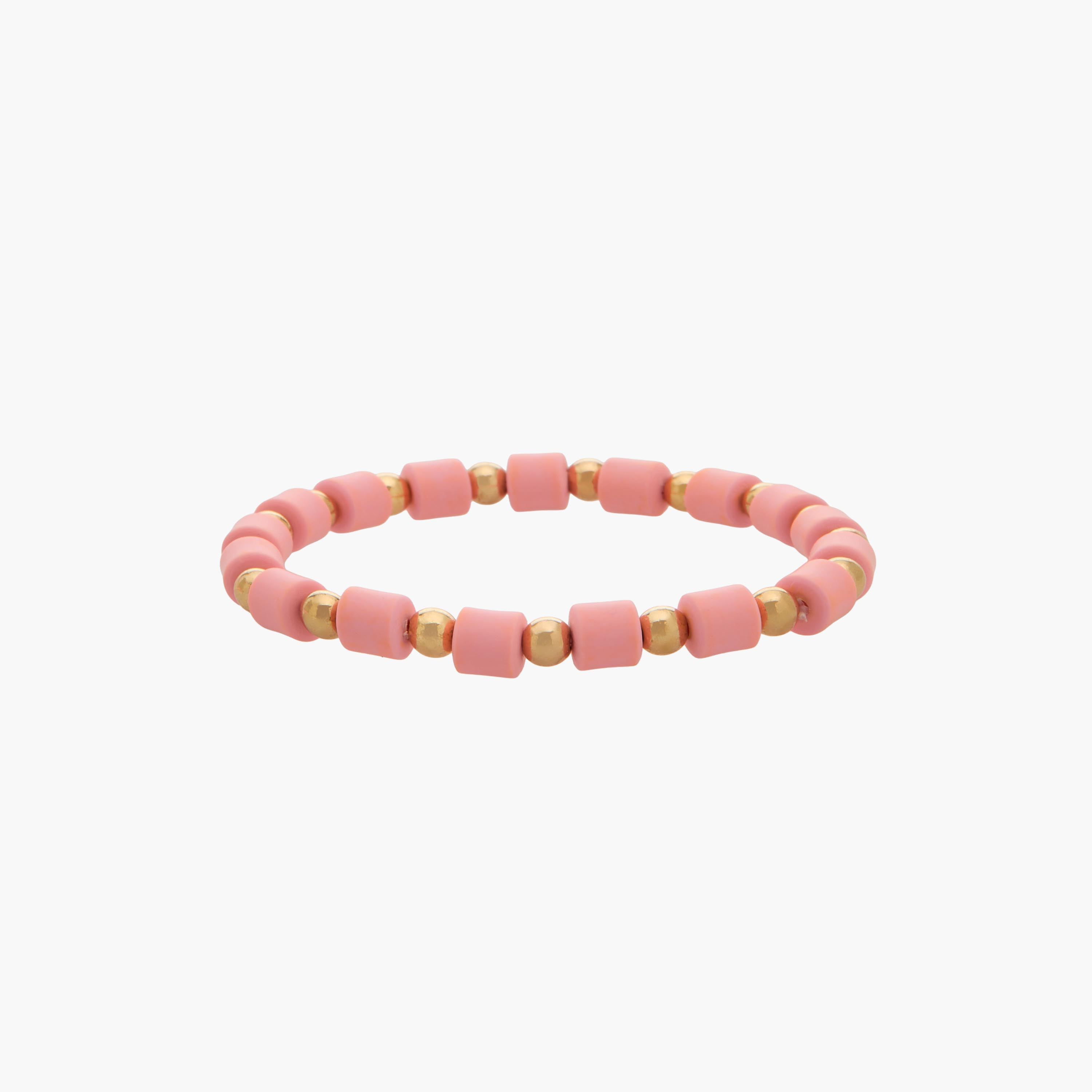 طقم من 5 أساور خرز معدنية بتعليقة-women-watchesandjewellery-jewellery-banglesandbracelets-image-2