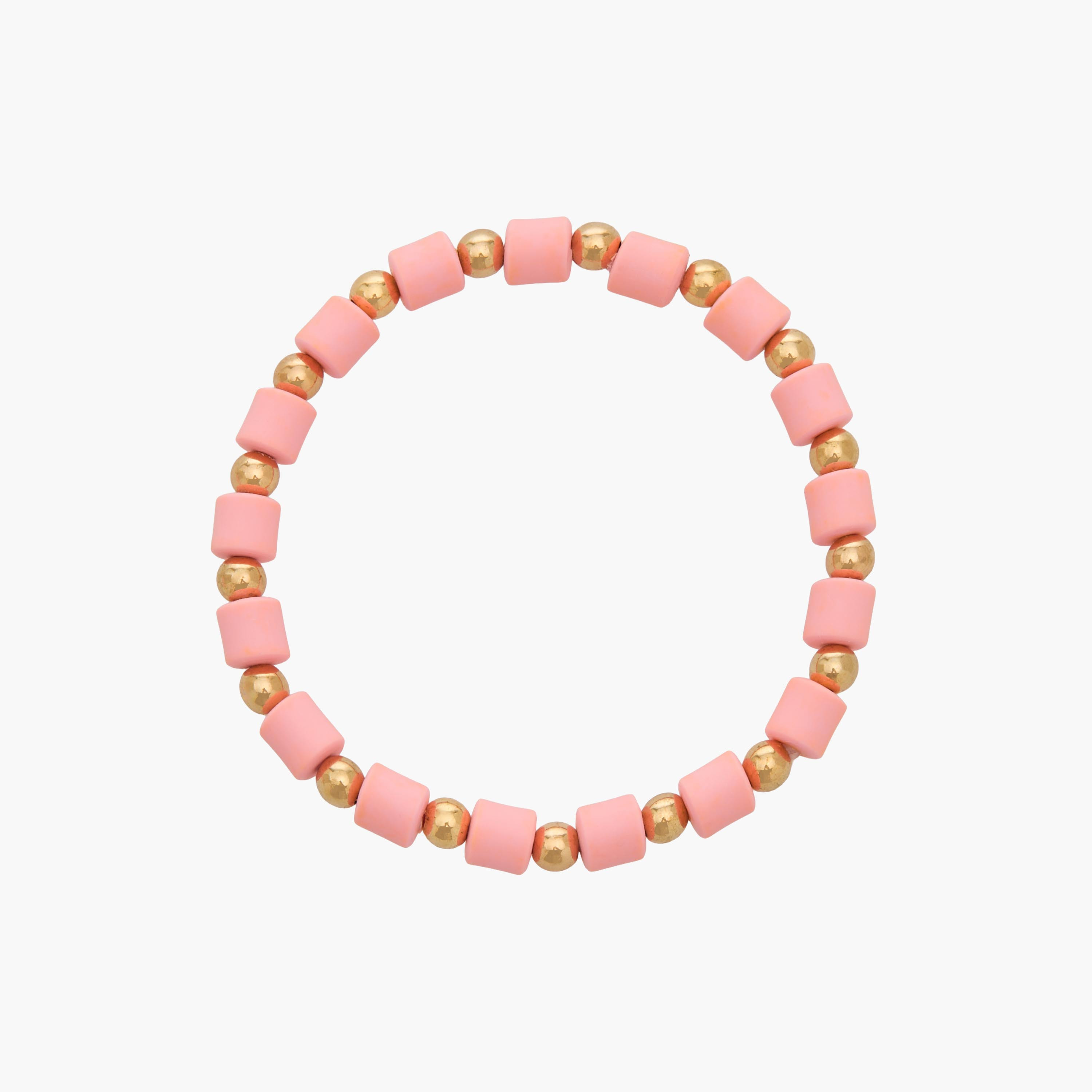 طقم من 5 أساور خرز معدنية بتعليقة-women-watchesandjewellery-jewellery-banglesandbracelets-image-7