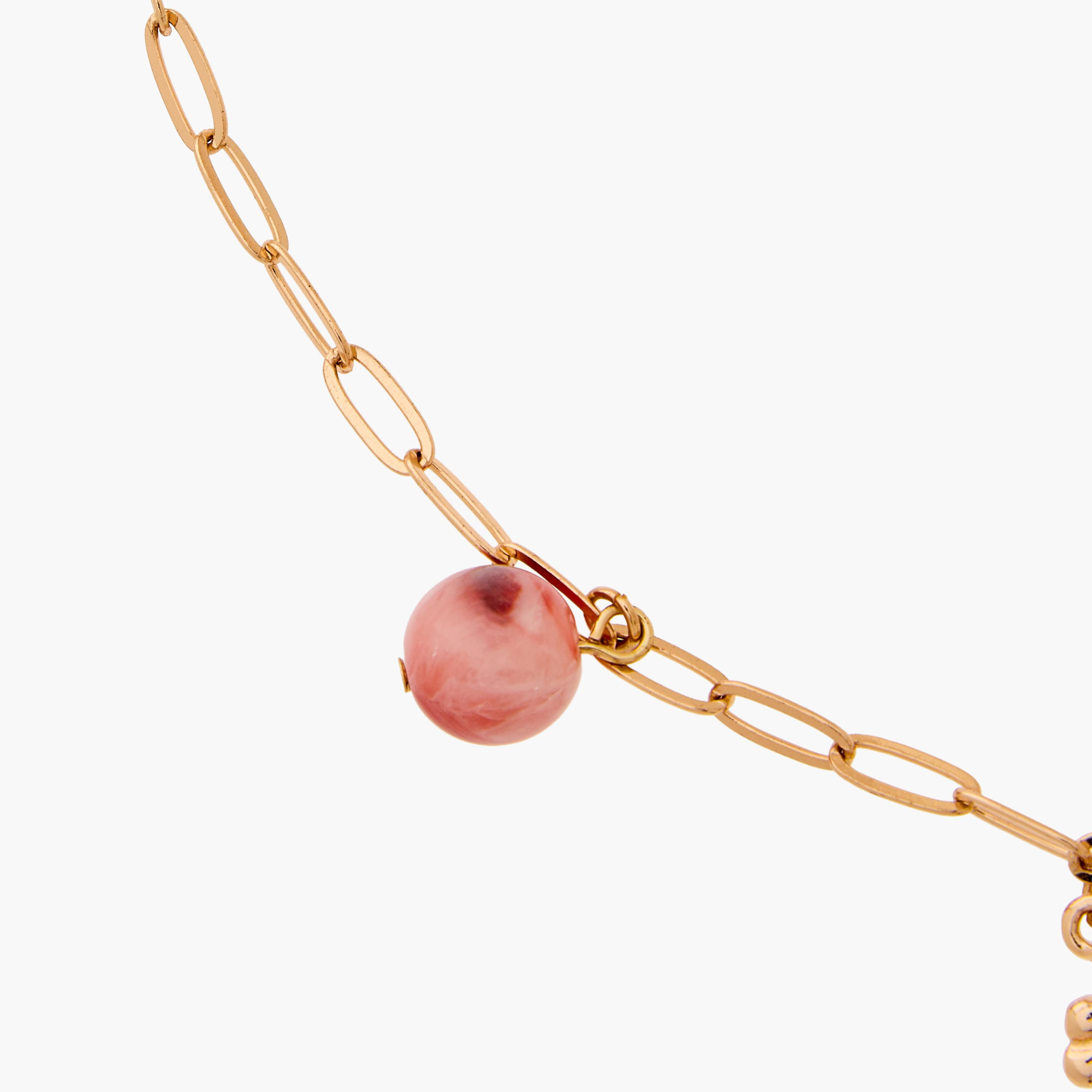 Gold Tone Necklace with Charm Pendants-women-watchesandjewellery-jewellery-necklacesandpendants-image-3