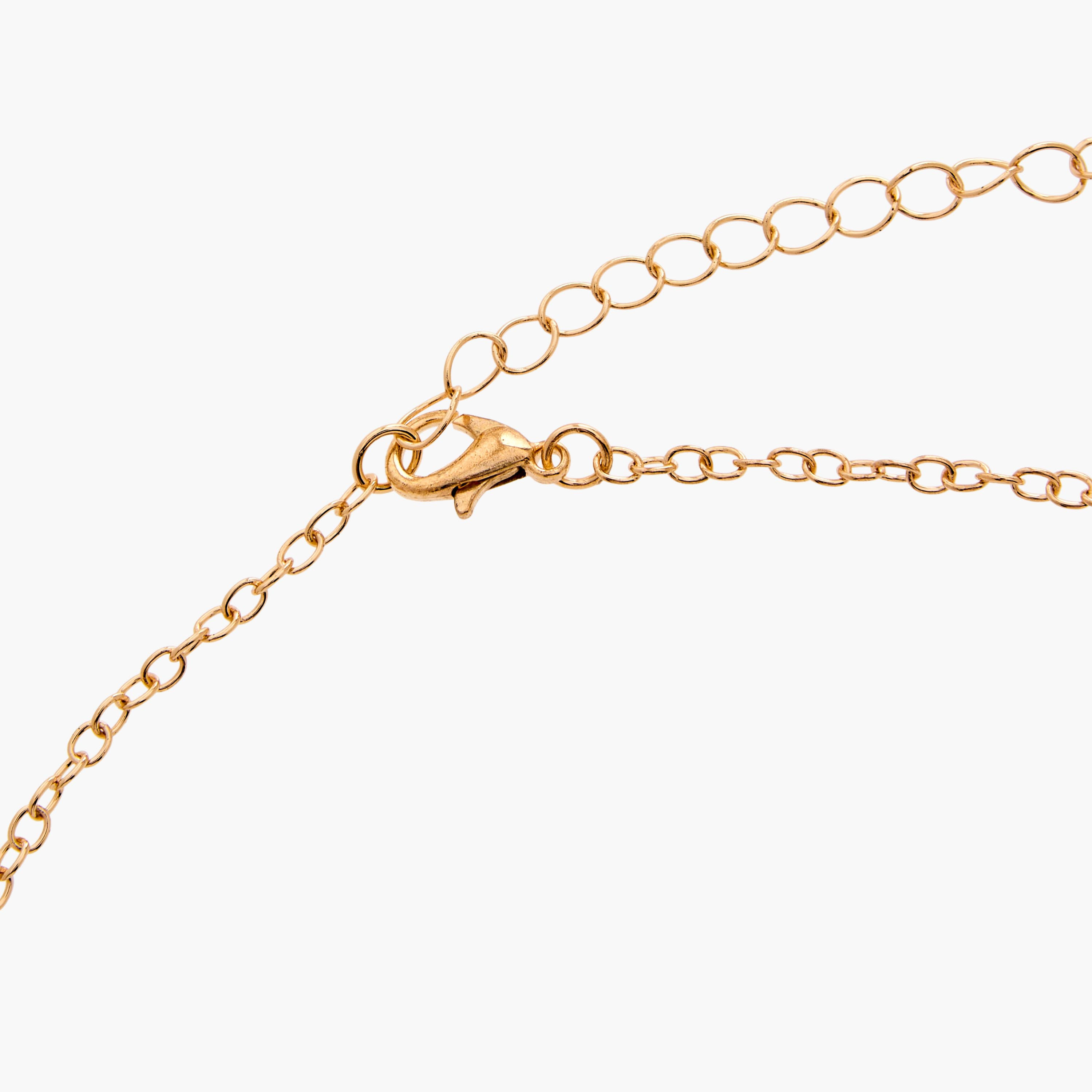 طقم قلادات ذهبية بدلايات من قطعتين-women-watchesandjewellery-jewellery-necklacesandpendants-image-5