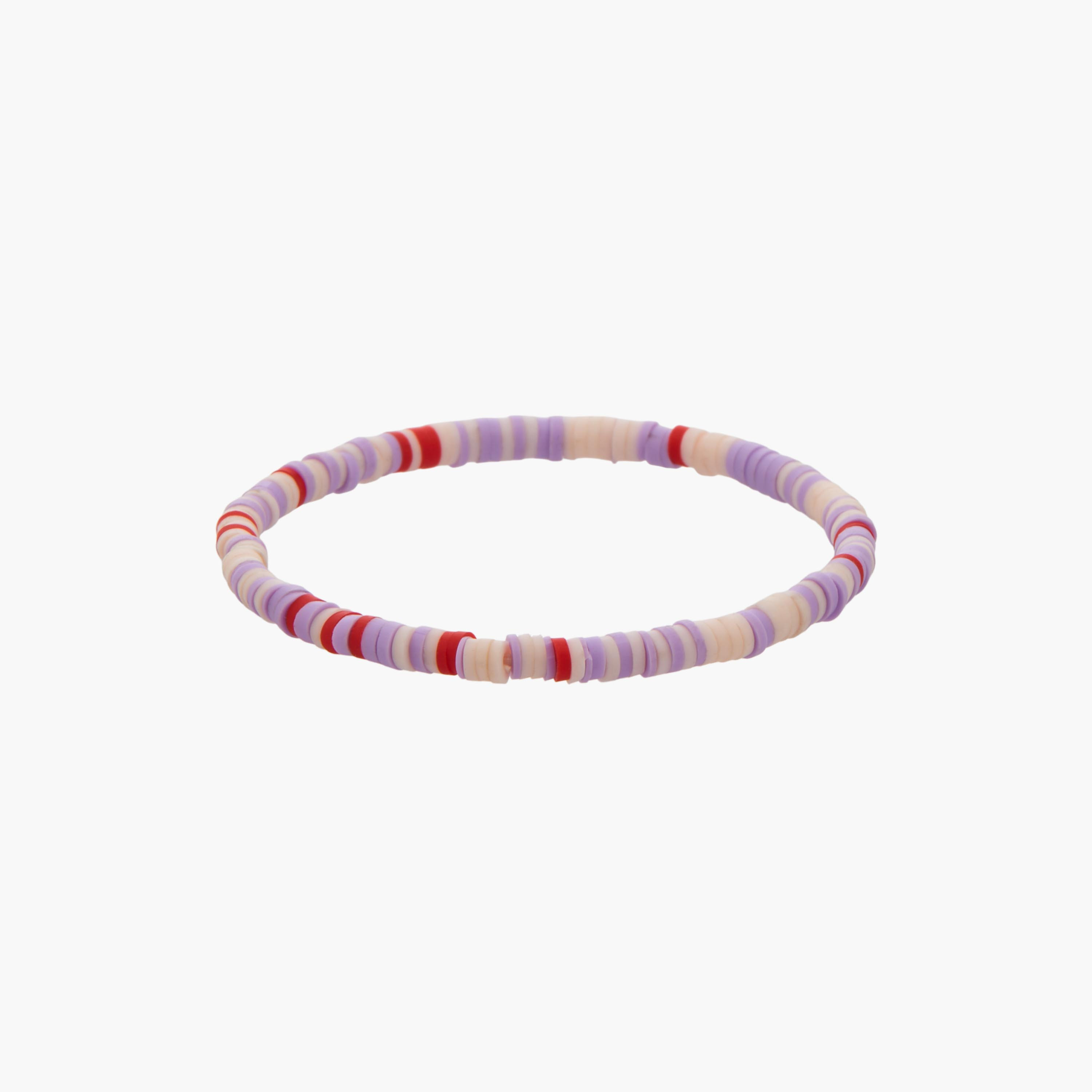 طقم من 5 أساور خرز معدنية قابلة للتمدد-women-watchesandjewellery-jewellery-banglesandbracelets-image-2