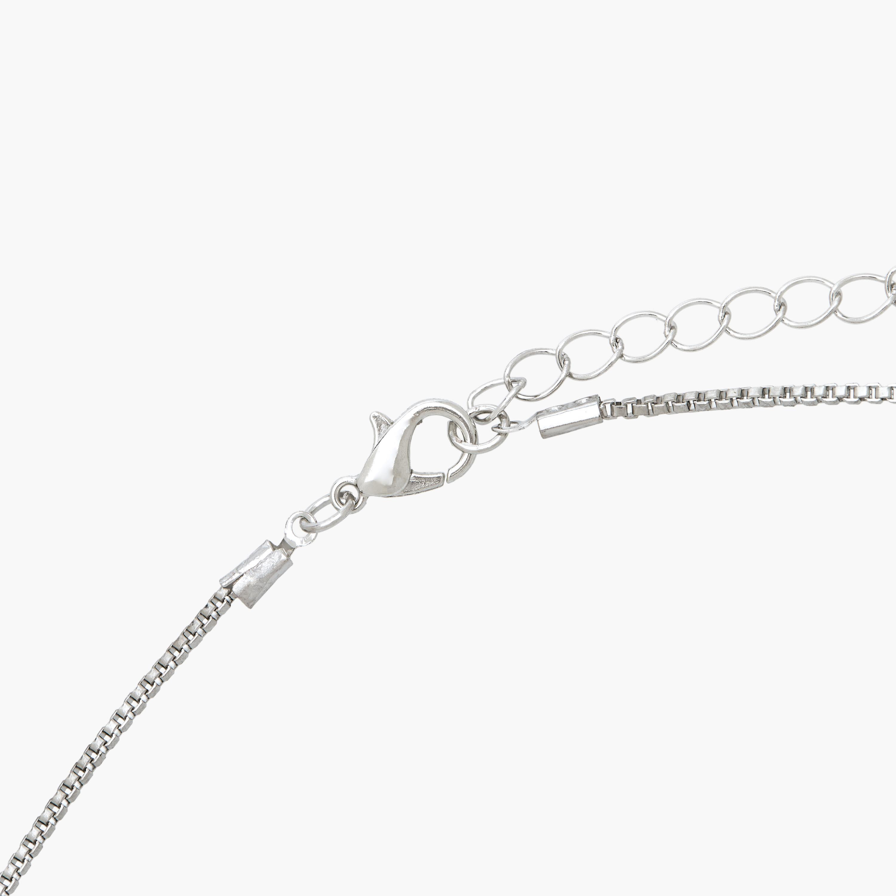 قلادة فضية بدلاية قلب-women-watchesandjewellery-jewellery-necklacesandpendants-image-4