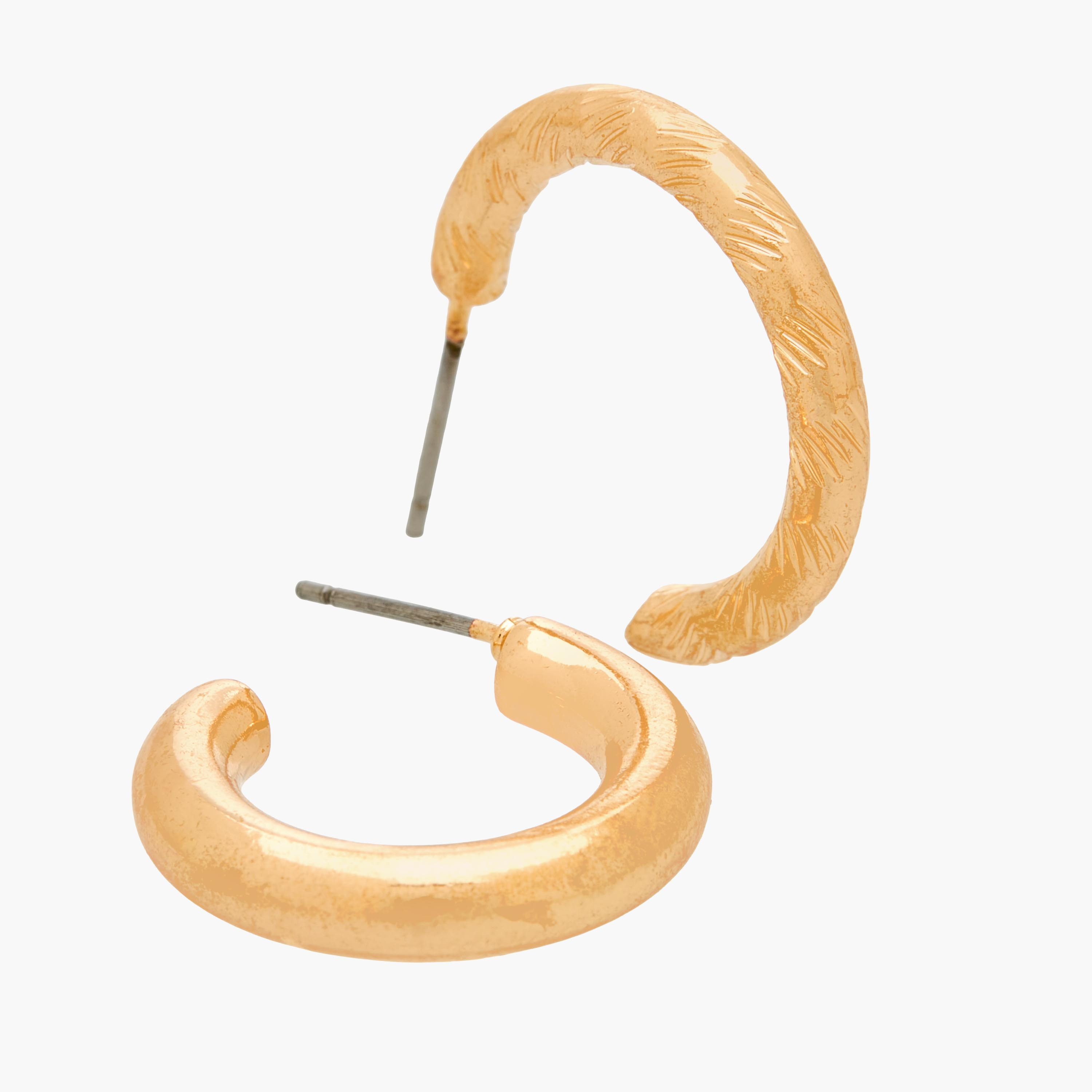 Pack of 9 Gold Tone Earrings with Pushback closure-women-watchesandjewellery-jewellery-earrings-image-4