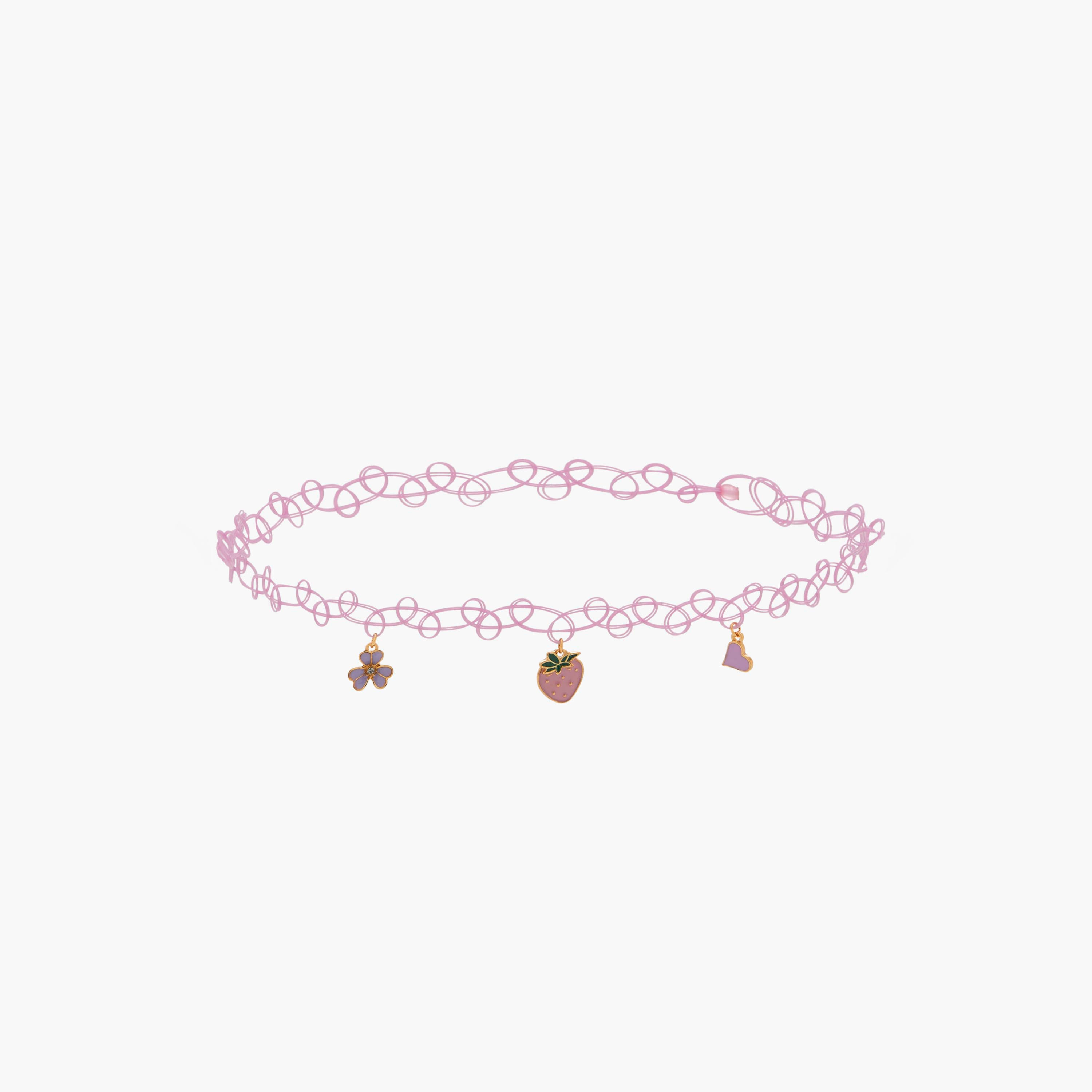 طقم قلادة تشوكر مع تعليقات - قطعتين-women-watchesandjewellery-jewellery-necklacesandpendants-image-2