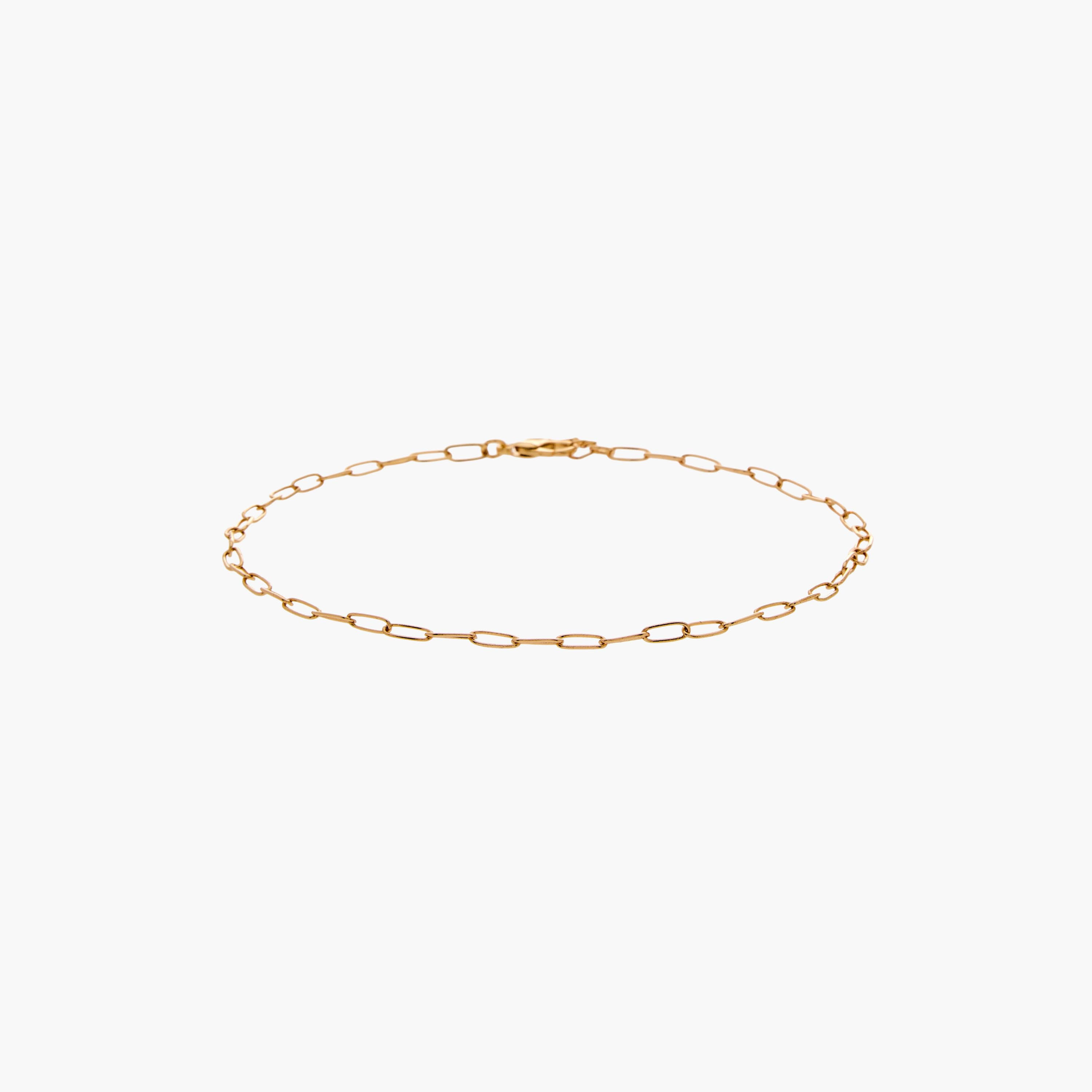 طقم خلاخيل سلسلة بلون ذهبي من 4 قطع-women-watchesandjewellery-jewellery-anklets-image-3