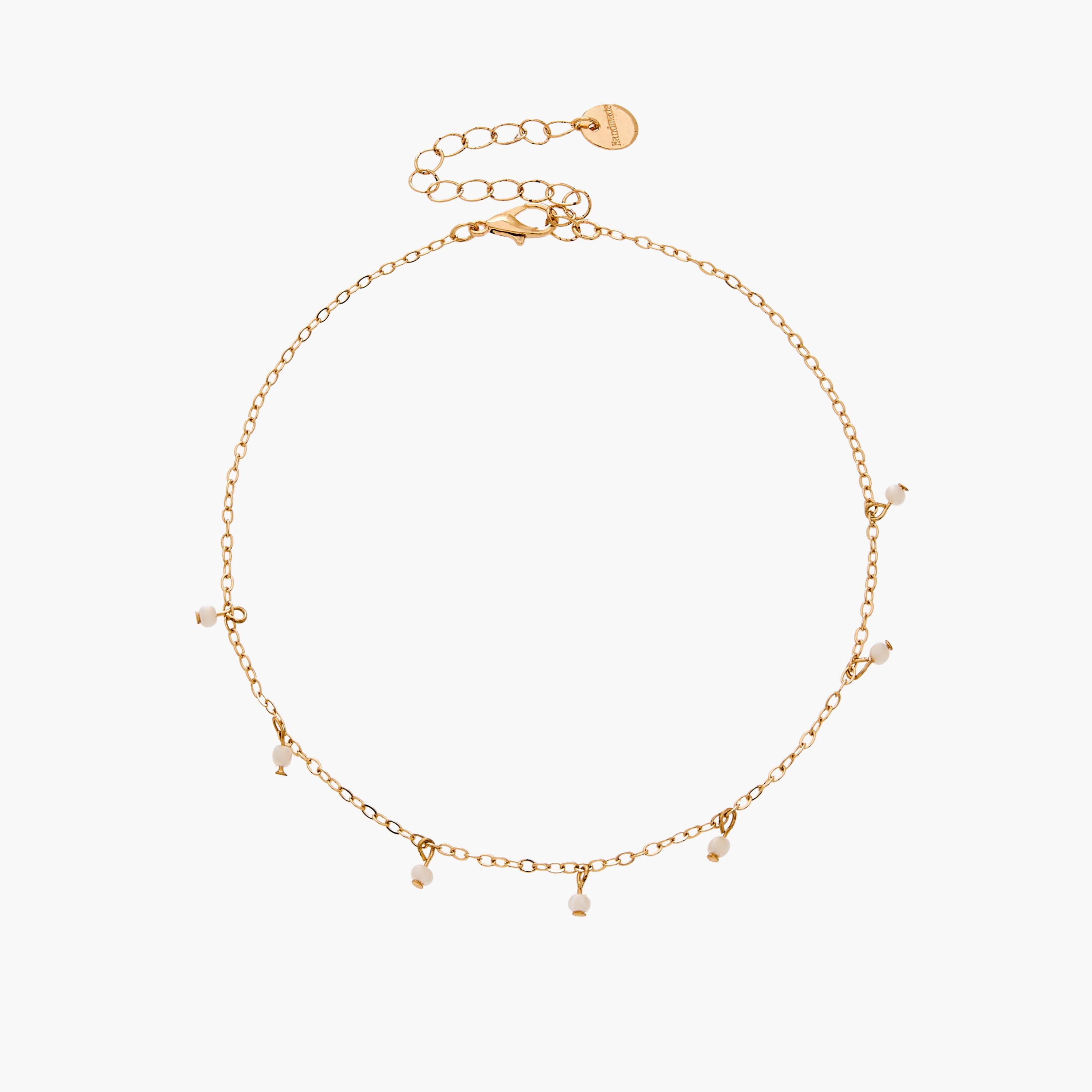 طقم خلاخيل سلسلة بلون ذهبي من 4 قطع-women-watchesandjewellery-jewellery-anklets-image-9