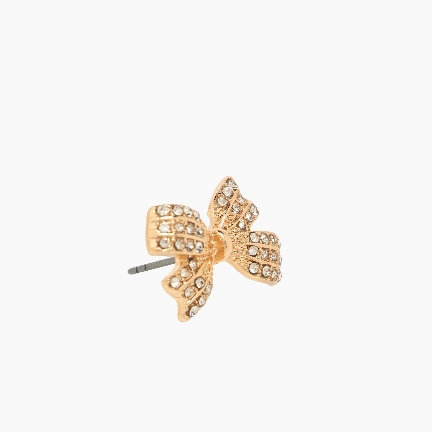 حلق مرصع بلون ذهبي وتزيينات وبمكبس إغلاق خلفي-women-watchesandjewellery-jewellery-earrings-image-2