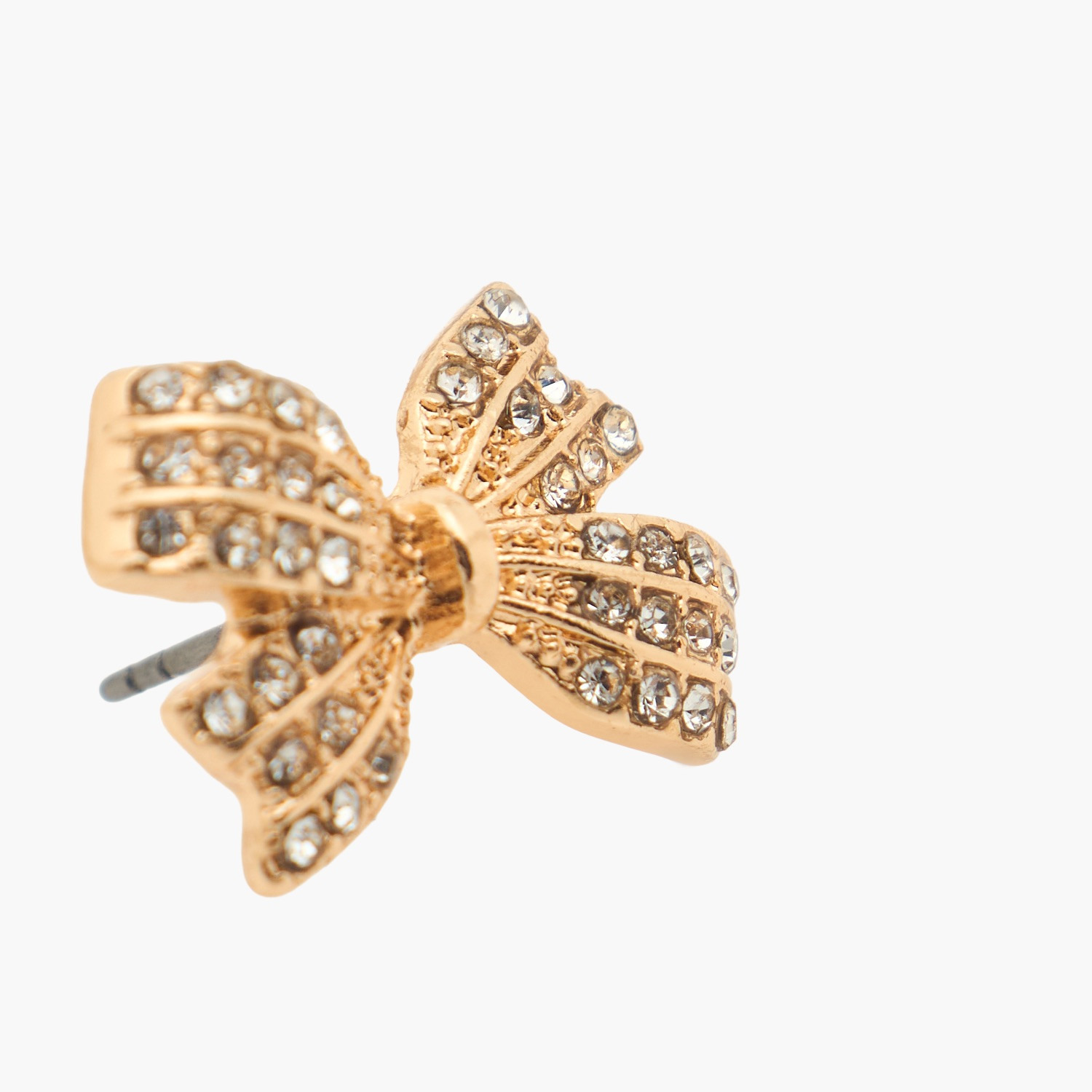 حلق مرصع بلون ذهبي وتزيينات وبمكبس إغلاق خلفي-women-watchesandjewellery-jewellery-earrings-image-3