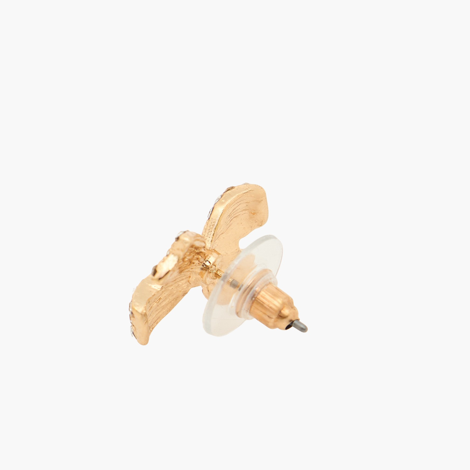 حلق مرصع بلون ذهبي وتزيينات وبمكبس إغلاق خلفي-women-watchesandjewellery-jewellery-earrings-image-4