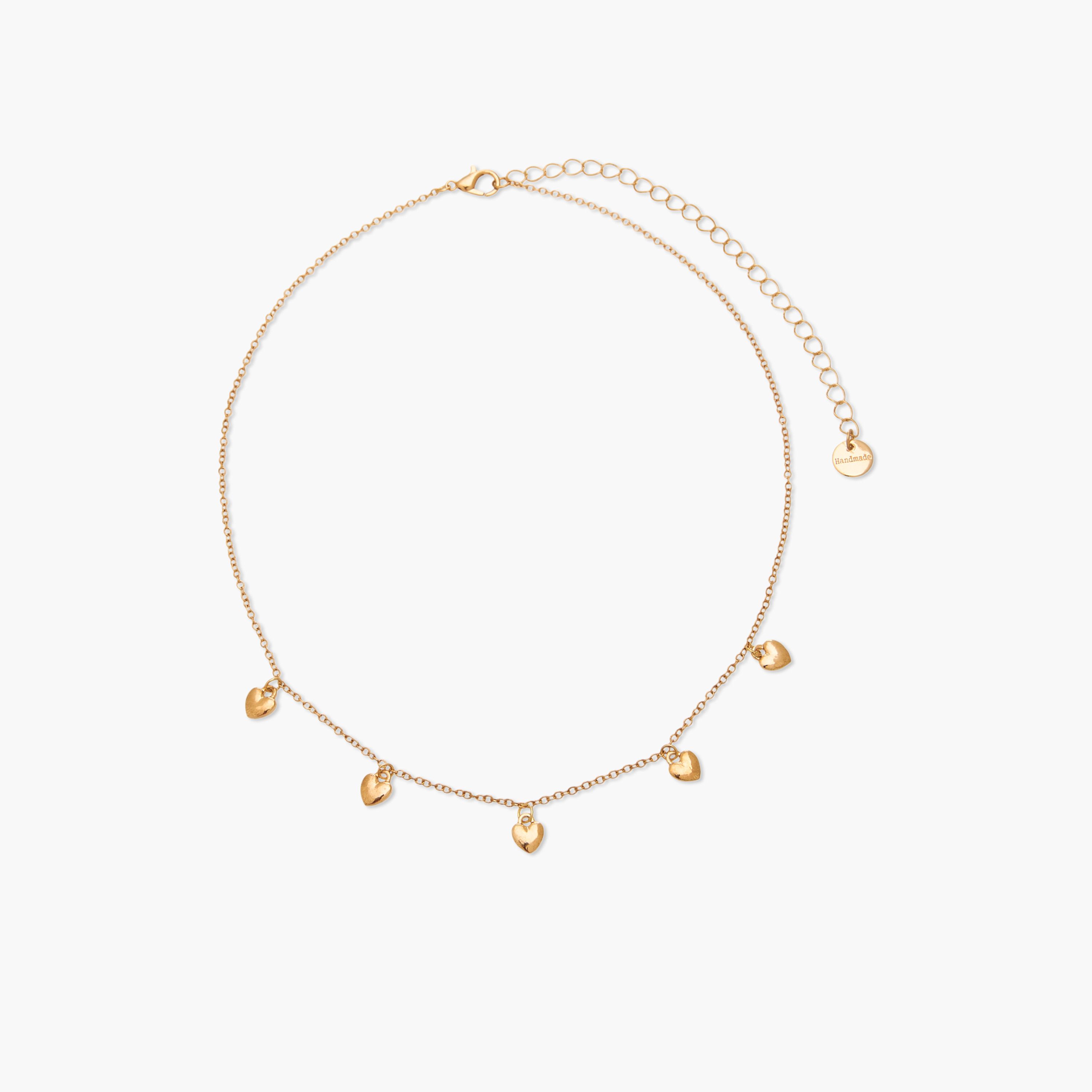 طقم 2 سلسلة قلادة بلون ذهبي مع تعليقات-women-watchesandjewellery-jewellery-necklacesandpendants-image-2