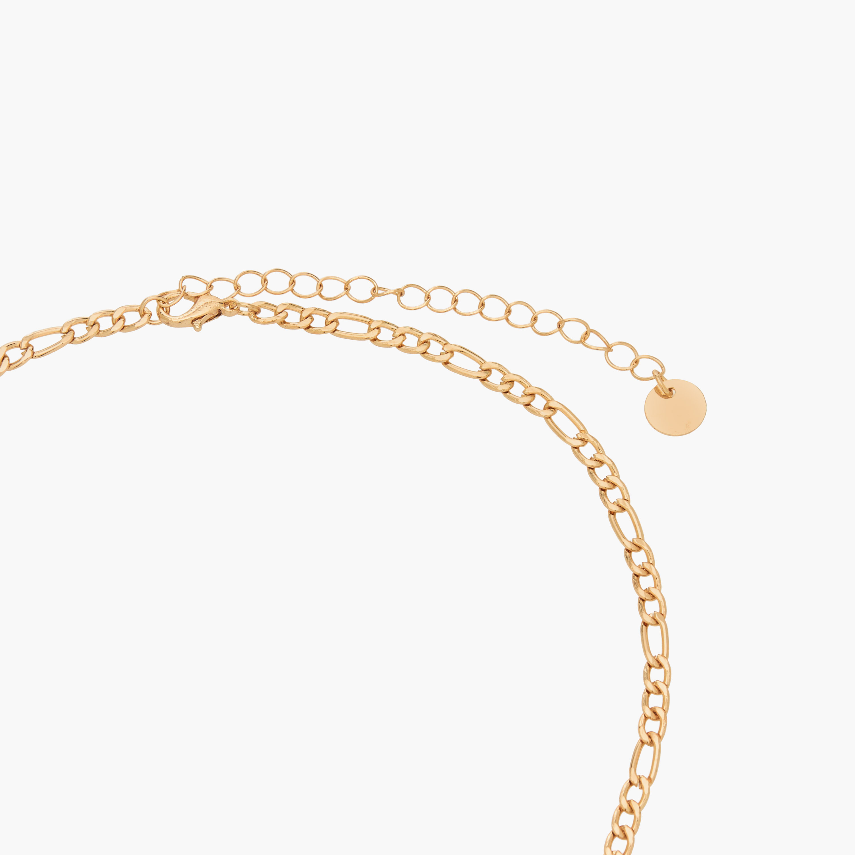 Pack of 5 Gold Tone Necklace with Metallic Charms-women-watchesandjewellery-jewellery-necklacesandpendants-image-8