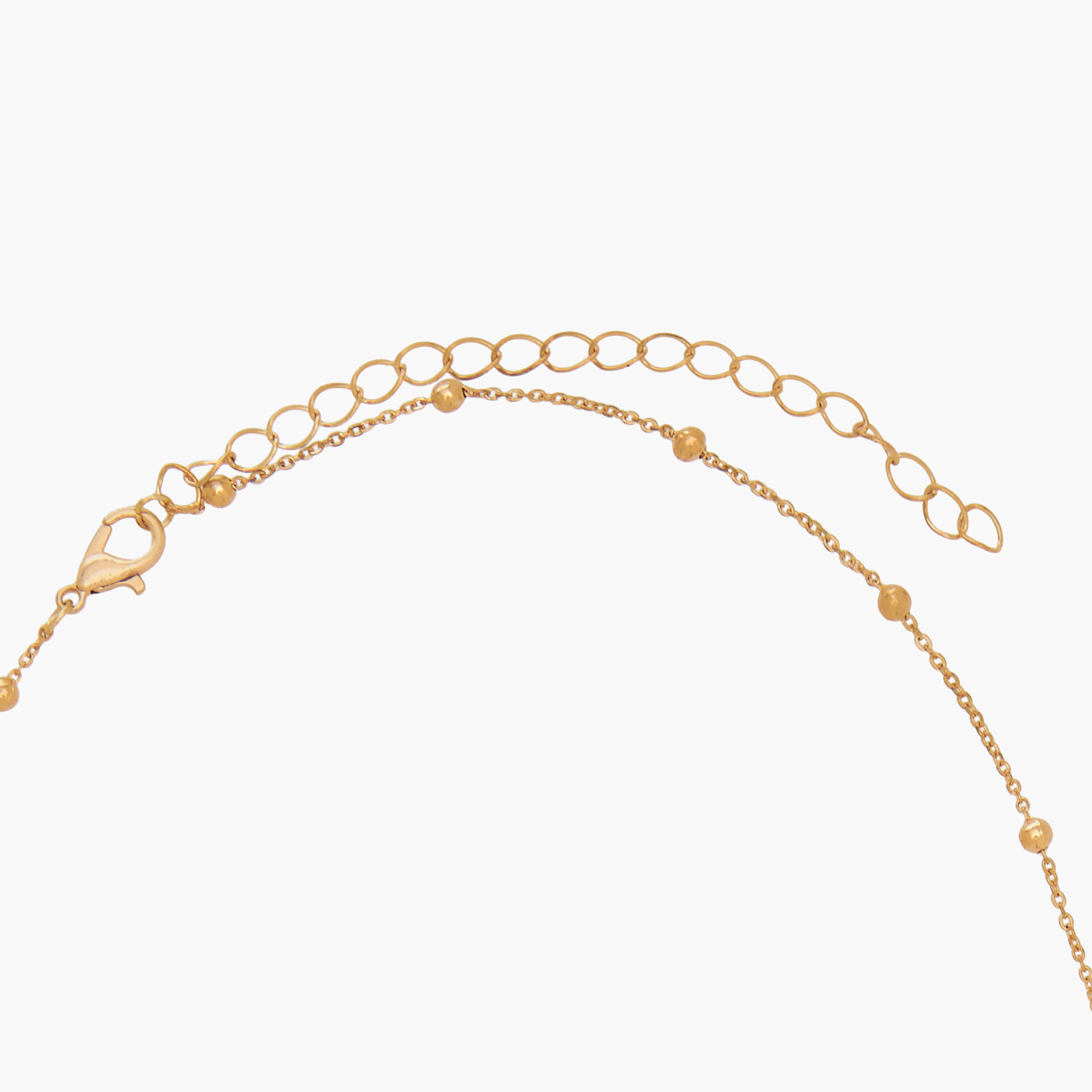Gold Tone Necklace with Butterfly Pendant-women-watchesandjewellery-jewellery-necklacesandpendants-image-4